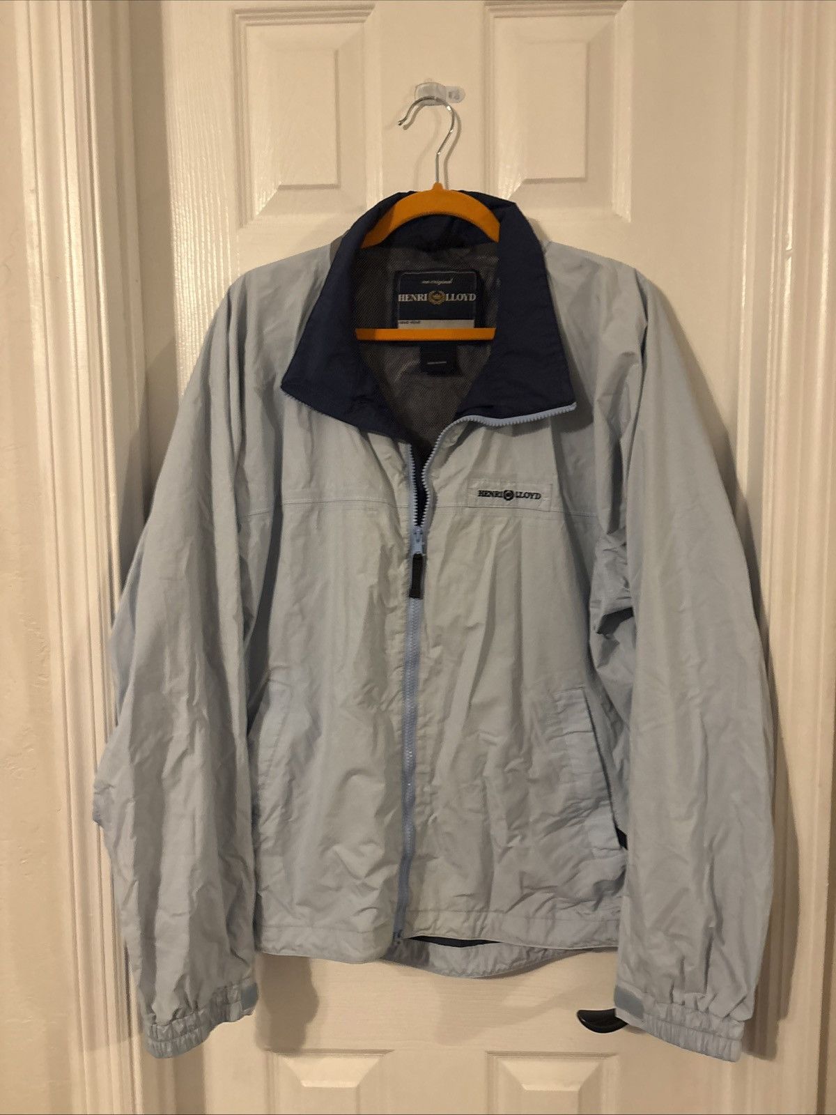 Henri Lloyd Henri Lloyd Men’s Light Blue Windbreaker Sailing Jacket Size US XL / EU 56 / 4 - 1 Thumbnail