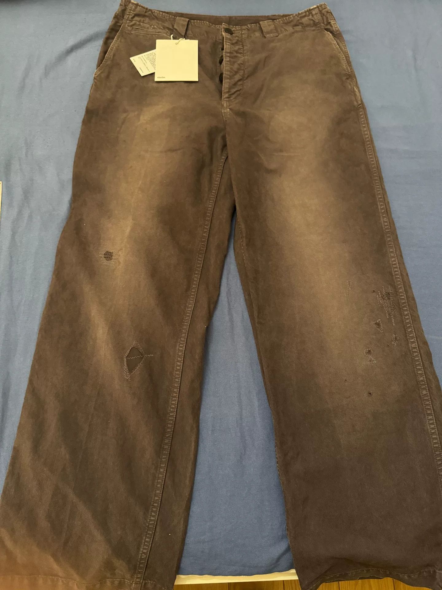 Visvim visvim wide chino pants crash 24aw Size US 34 / EU 50 - 1 Thumbnail