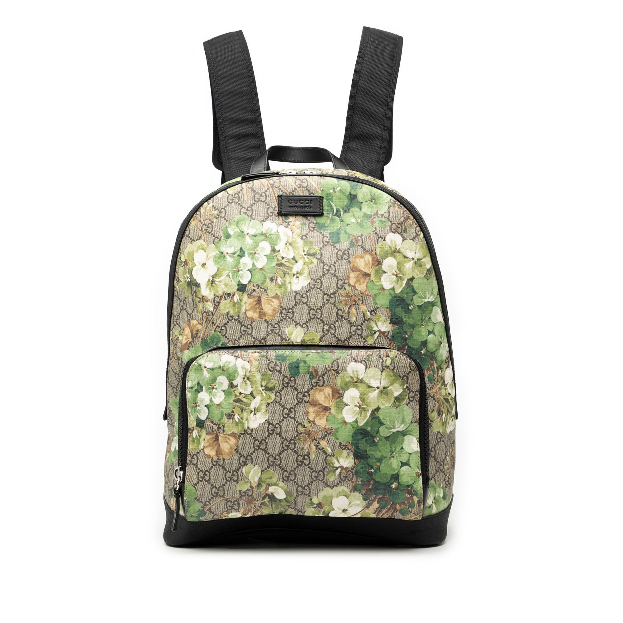 Gucci Medium GG Supreme Blooms Eden Backpack