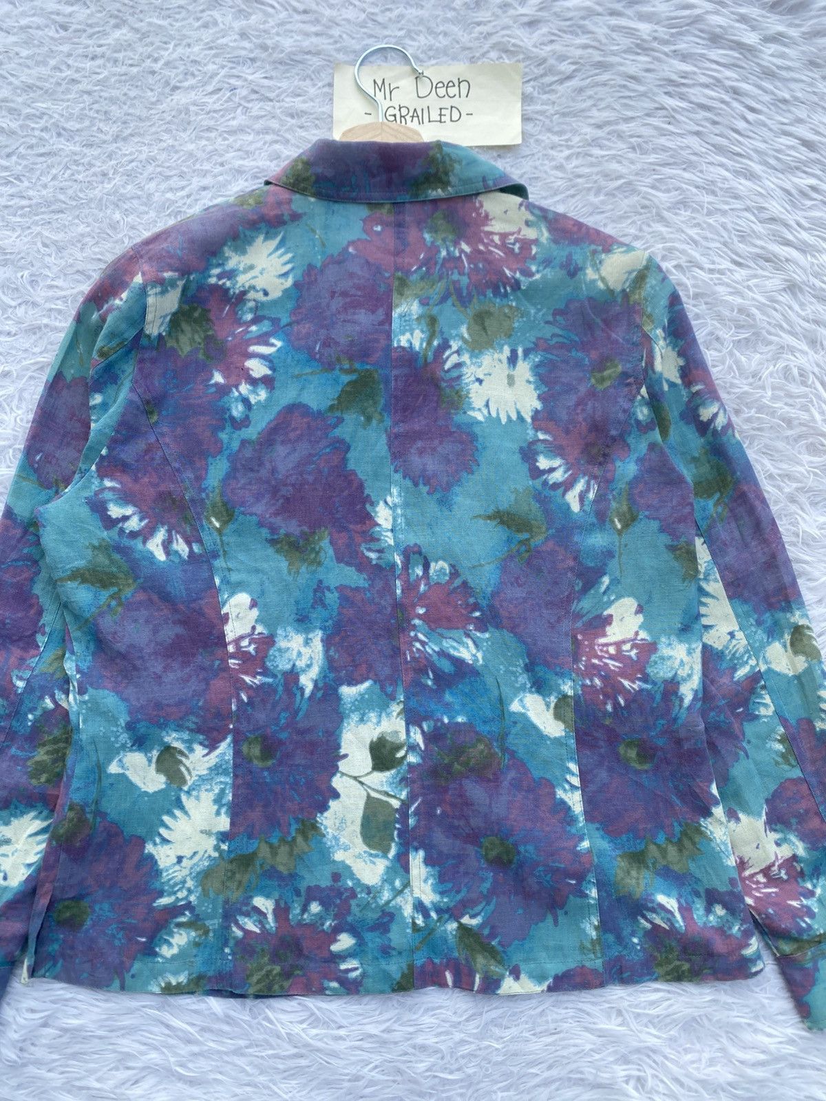 Longchamp Rare Longchamp Tie Dye Shirt Size M / US 6-8 / IT 42-44 - 20 Thumbnail