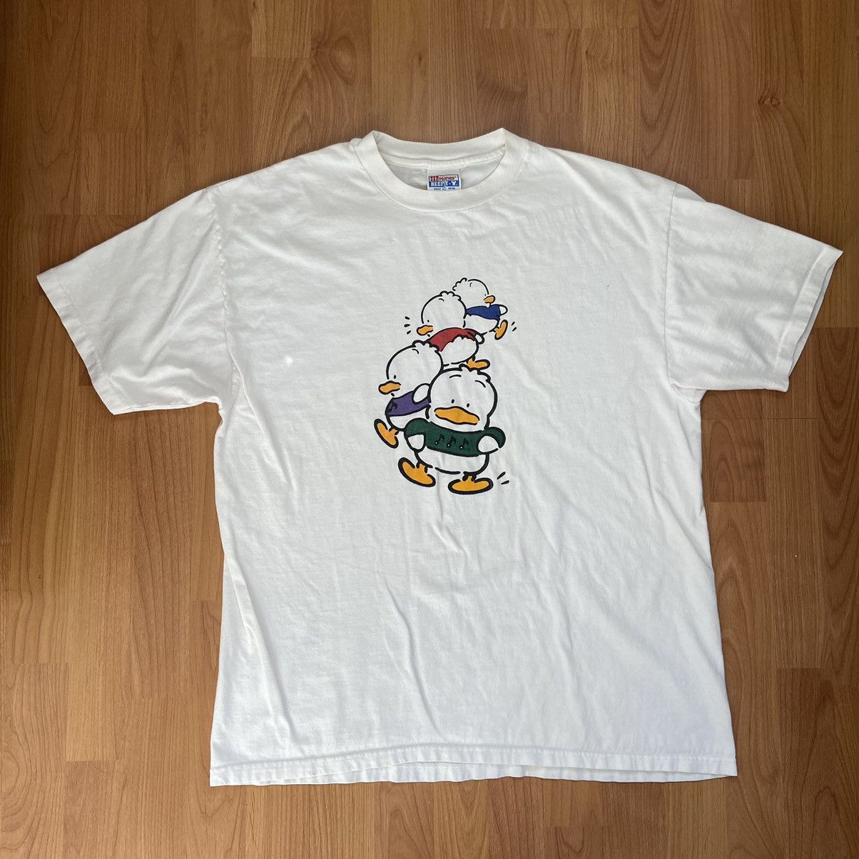Vintage Hello Kitty Pekkle Music T-Shirt Size XL