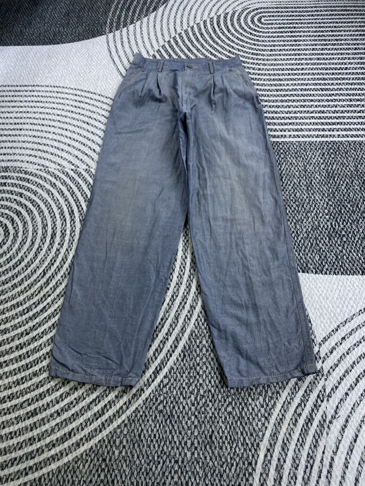 Playboy Rare❗️Vintage 90s Playboy Sport Faded Pants Size US 29 - 1 Thumbnail