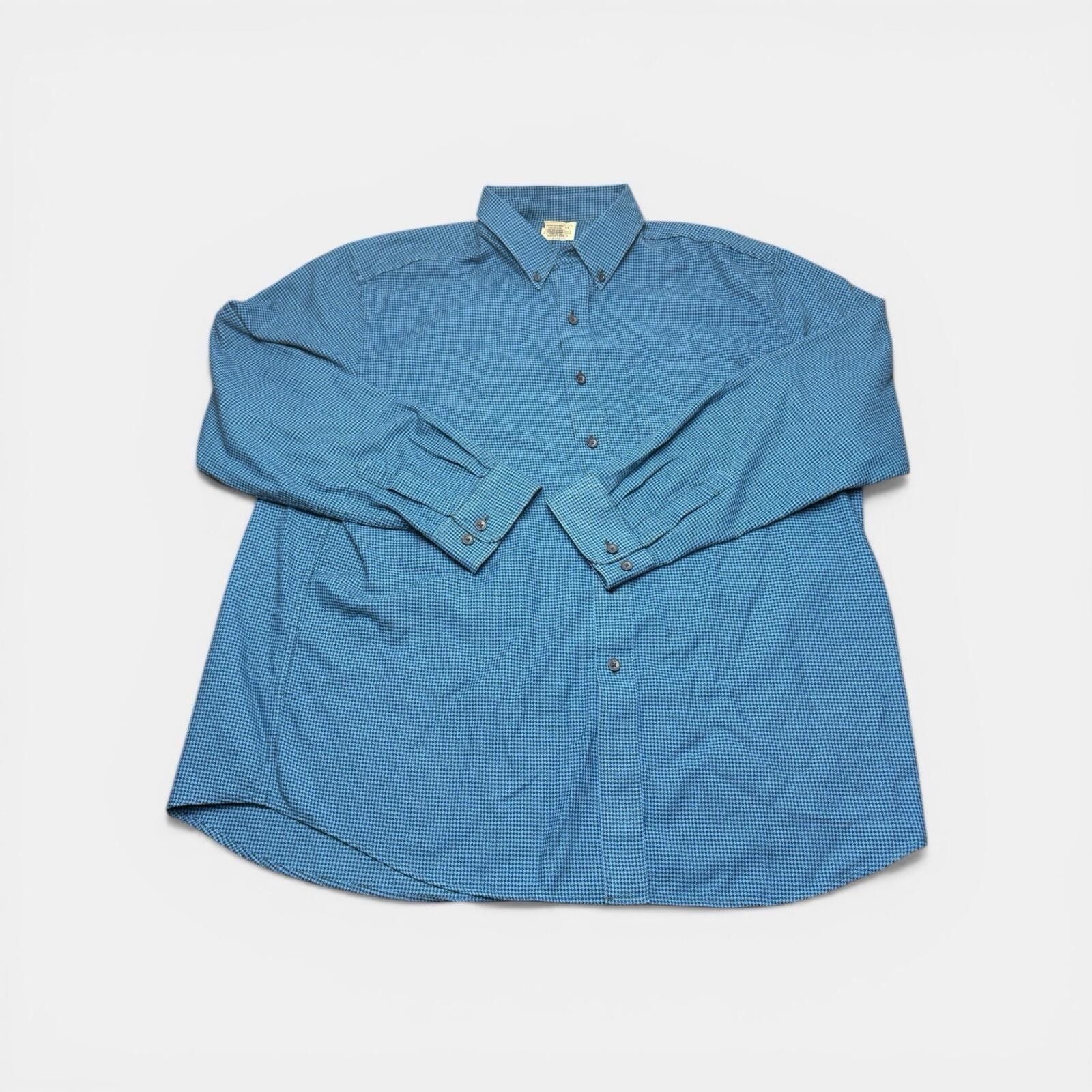 L.L. Bean L.L.Bean XL Reg Traditional Fit blue Check Button Down Size US XL / EU 56 / 4 - 1 Thumbnail