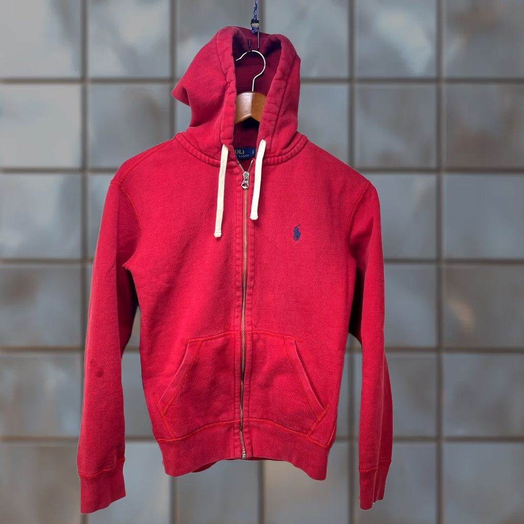 Polo Ralph Lauren × Vintage polo ralph lauren zip up hoodie big