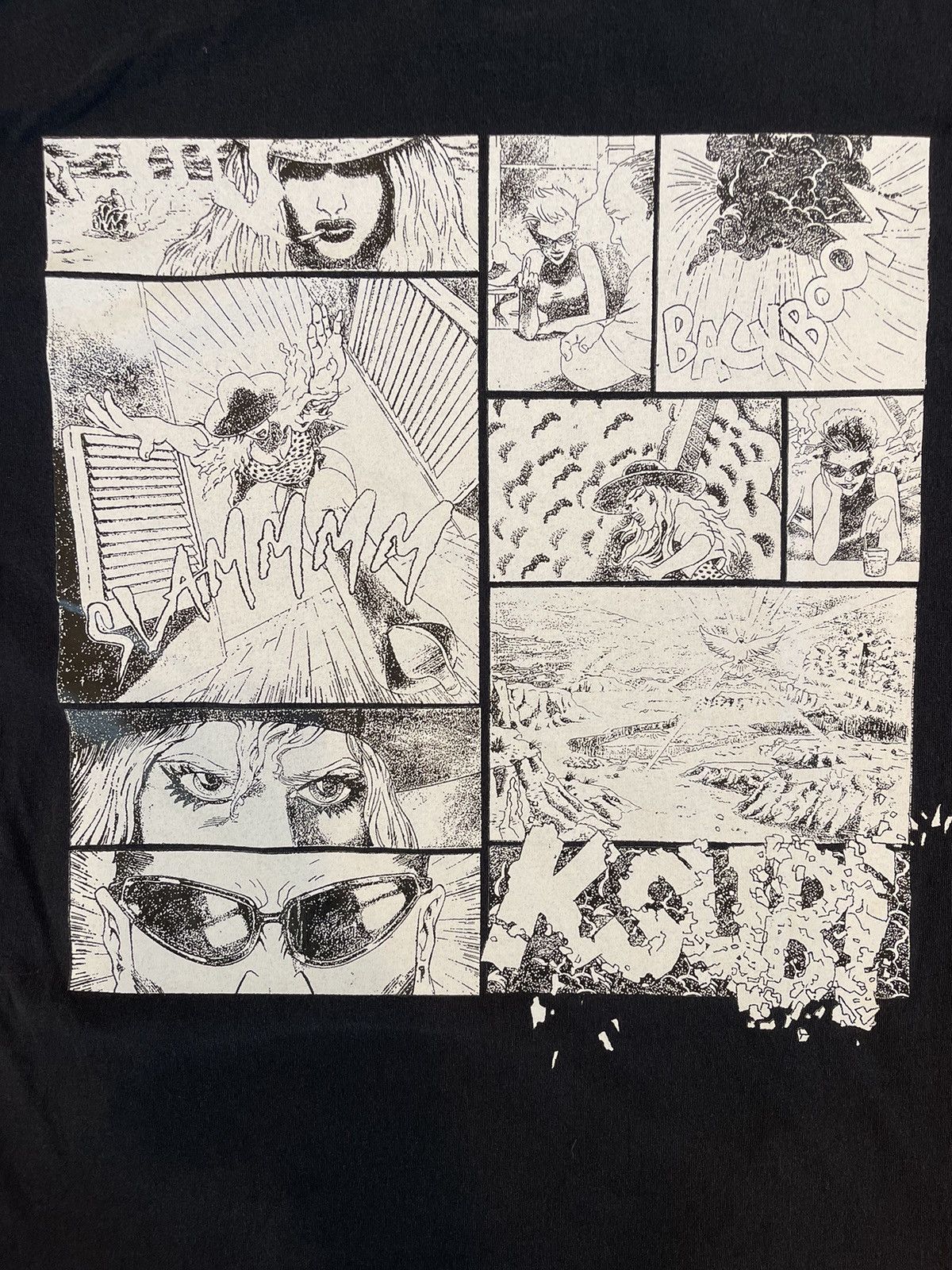 Ksubi Ksubi Torn SS Tru Comic Strip Graphic T-Shirt Size US XL / EU 56 / 4 - 7 Thumbnail