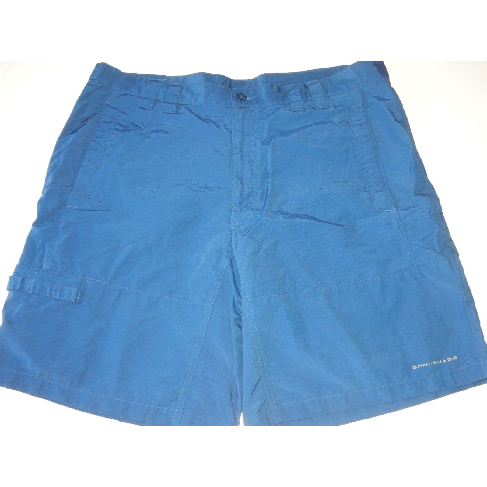 Vintage VINTAGE Columbia Men's Cargo Shorts Size 38 Blue Activewear Cotton Blend Size US 38 / EU 54 - 2 Thumbnail