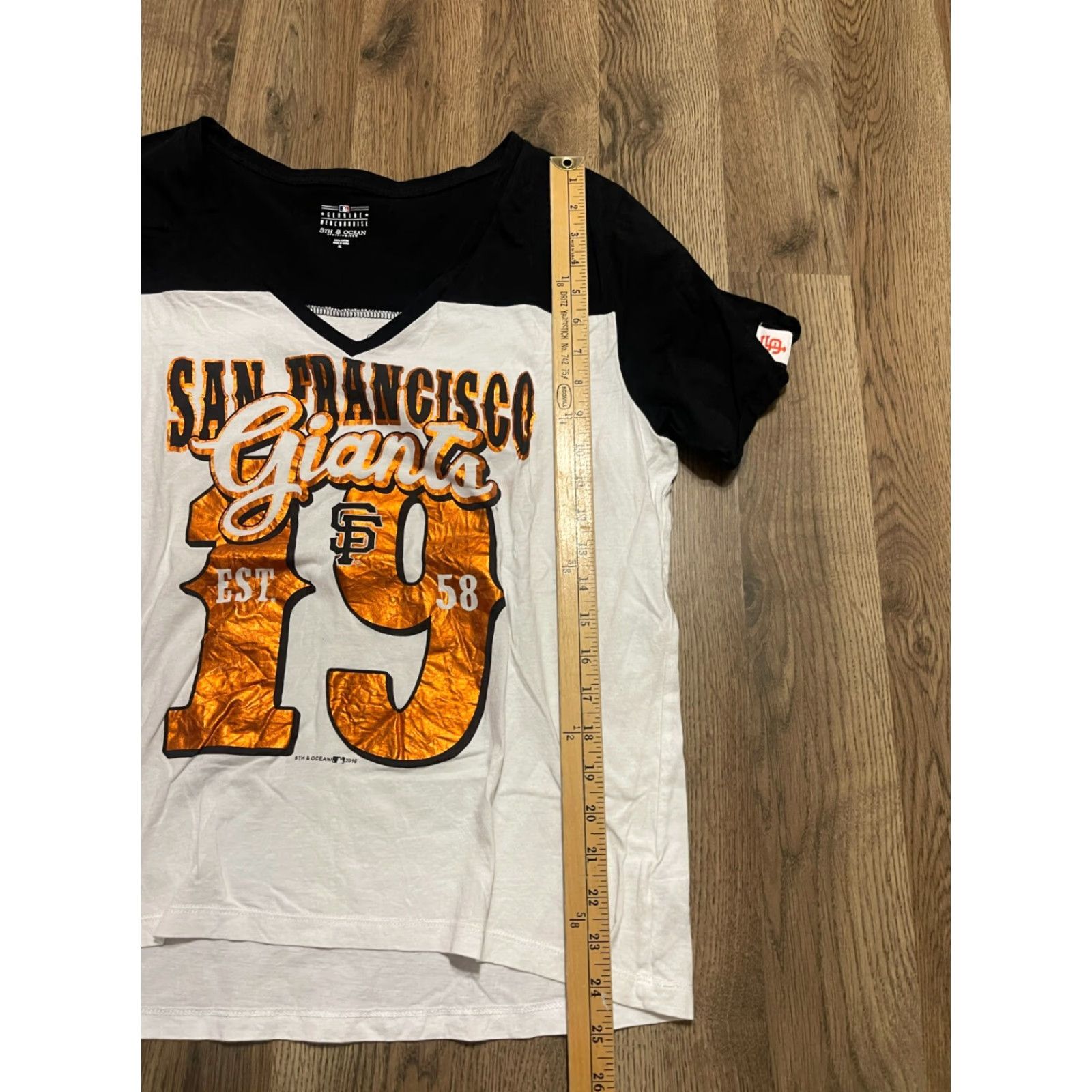 Vintage Genuine Merchandise Shirt Women's XL V-neck San Francisco Giants 1958 Size XL / US 12-14 / IT 48-50 - 7 Thumbnail