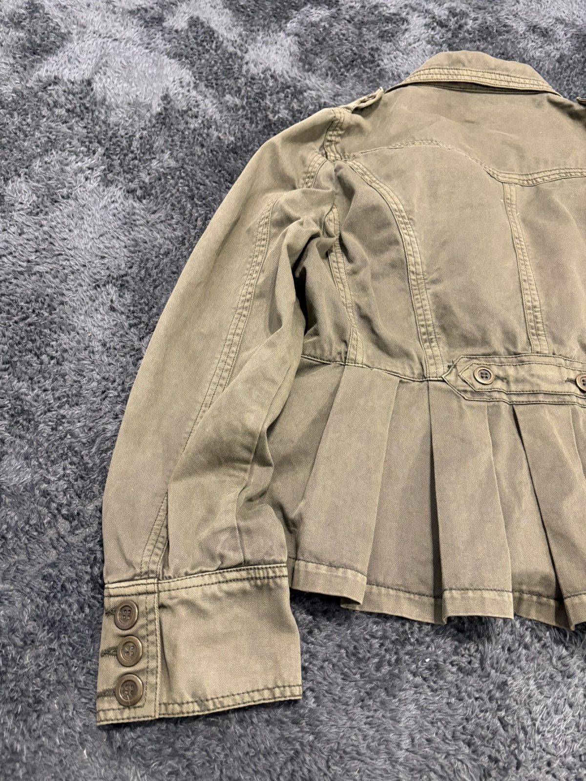 Hysteric Glamour × Undercover 00s Napoleon Military Jacket Coat YSL PPFM Balmain Vibe Size L / US 10 / IT 46 - 7 Thumbnail