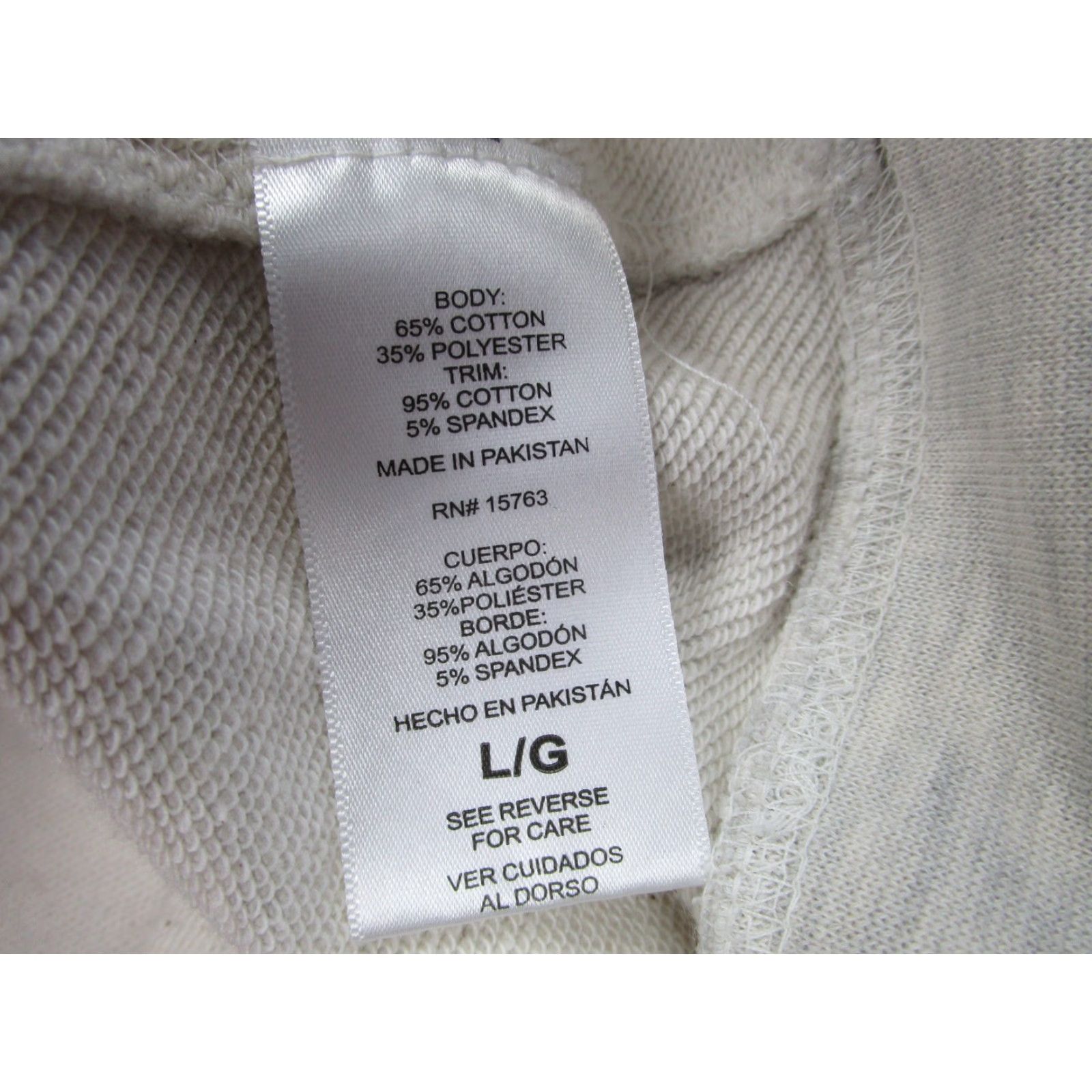 Champion Champion Hoodie Mens Large Gray Pullover Sports Graphic Print Pockets Hooded Logo Embroidered Squared Stain Size US L / EU 52-54 / 3 - 7 Thumbnail