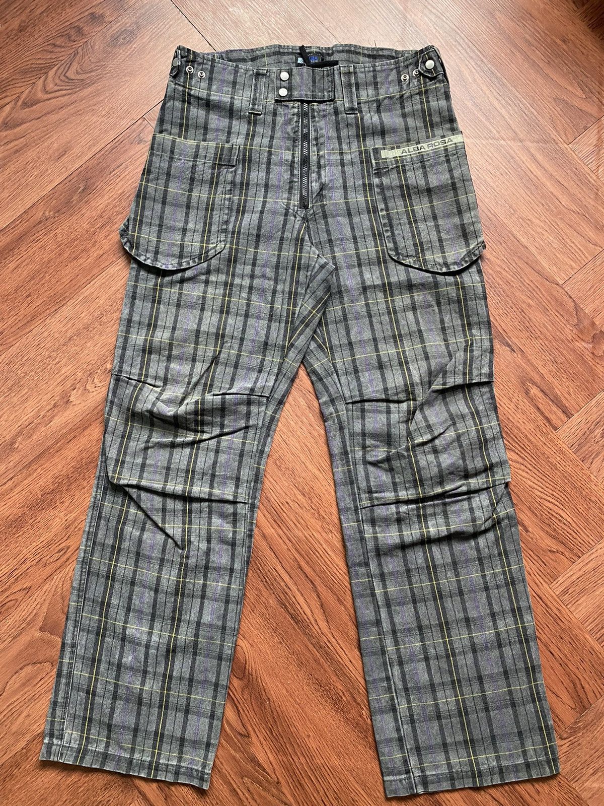 Japanese Brand × Vintage Alba Rose Checker Pants Size US 32 / EU 48 - 1 Thumbnail