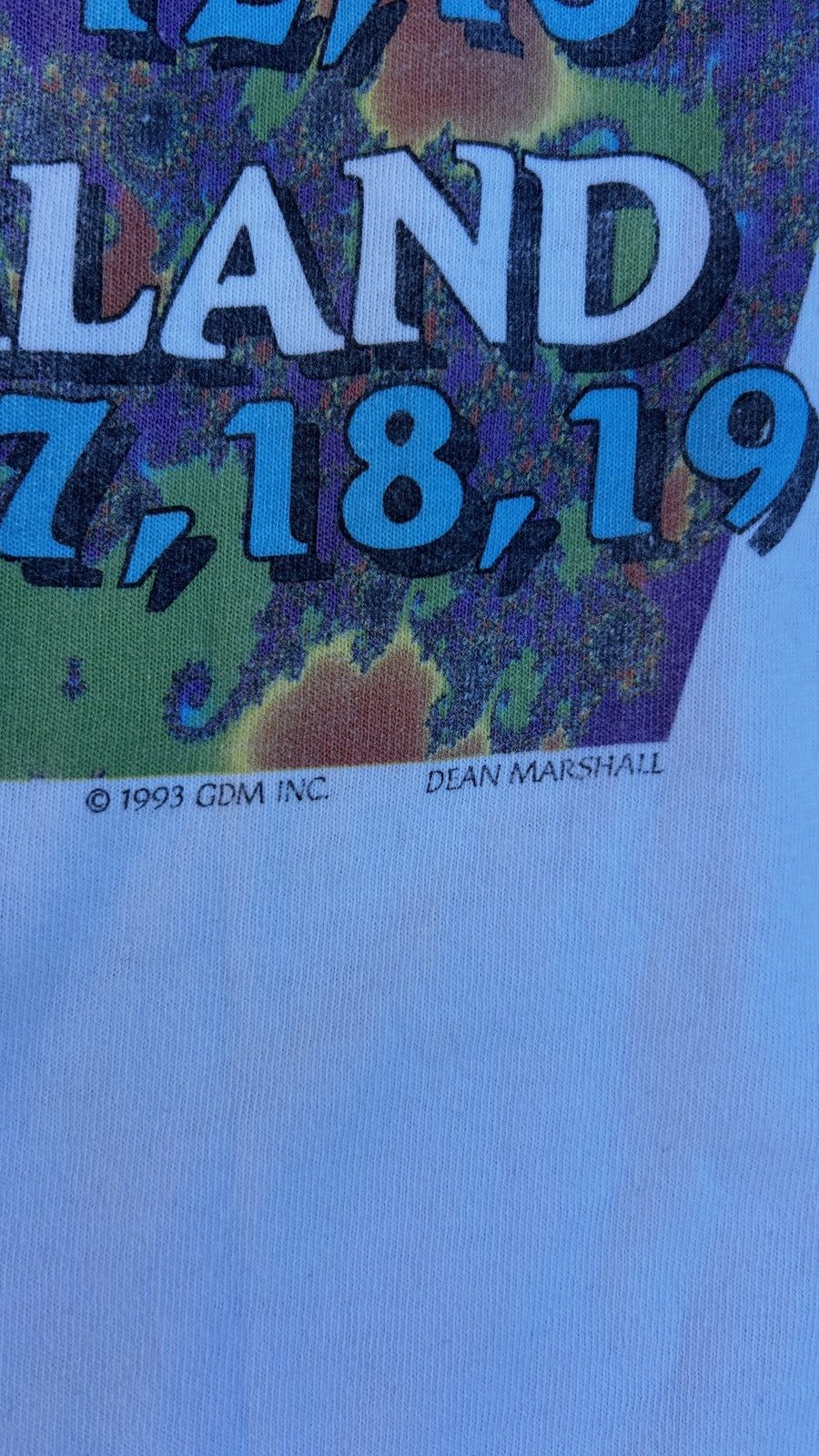 Grateful Dead 1993 Grateful Dead ‘Steal Your Fractal’ Tour shirt 1993 Size US XL / EU 56 / 4 - 7 Thumbnail