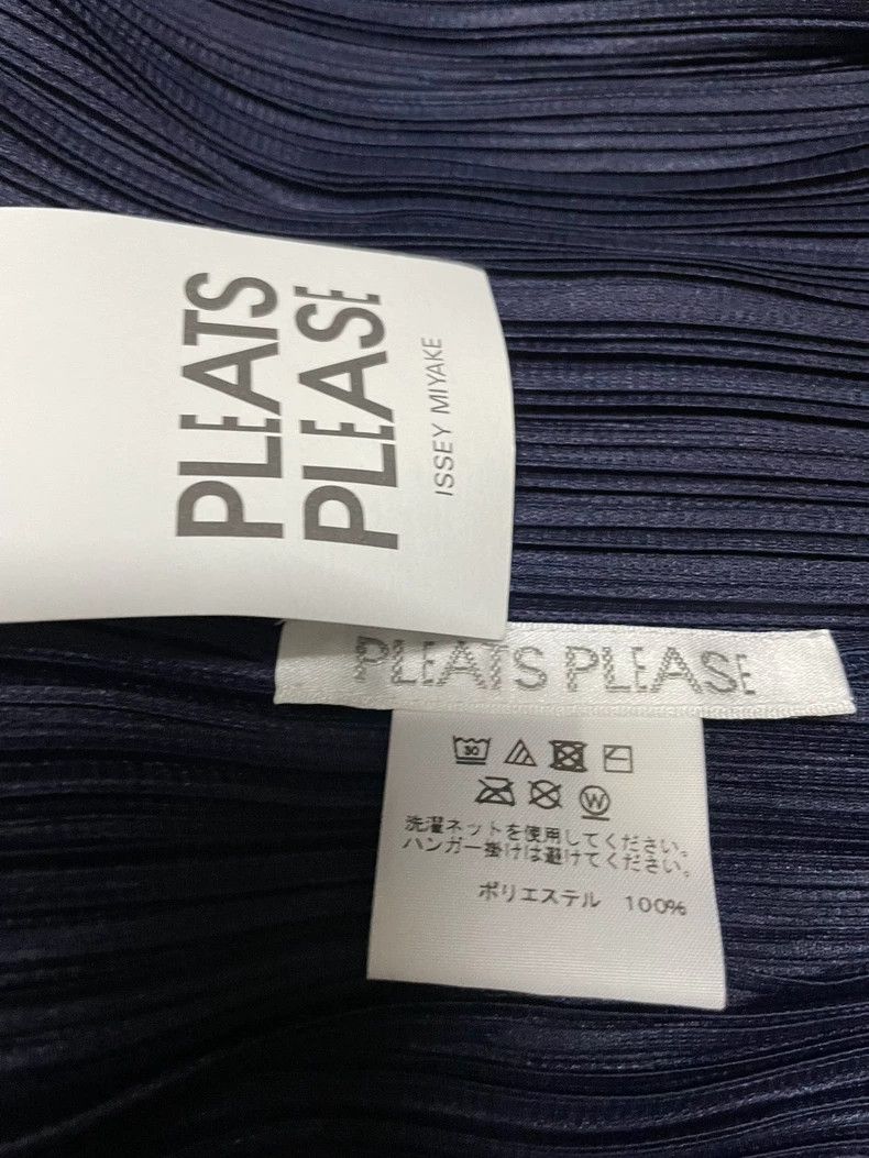 Issey Miyake Issey Miyake Navy blue vest Size L / US 10 / IT 46 - 3 Thumbnail