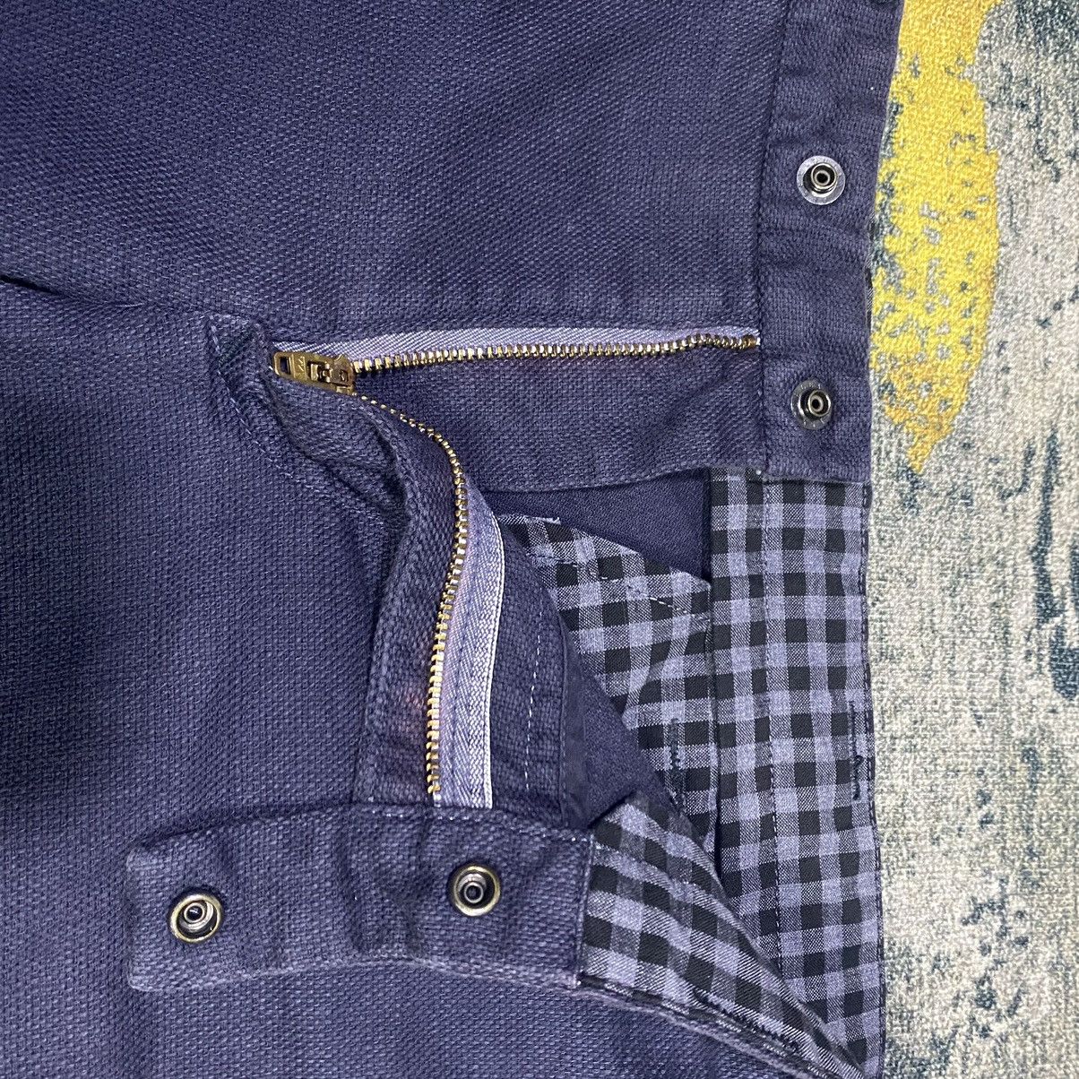 Blue Blue Japan × Japanese Brand Blue Blue Japan Short Pant Faded Size US 32 / EU 48 - 9 Thumbnail