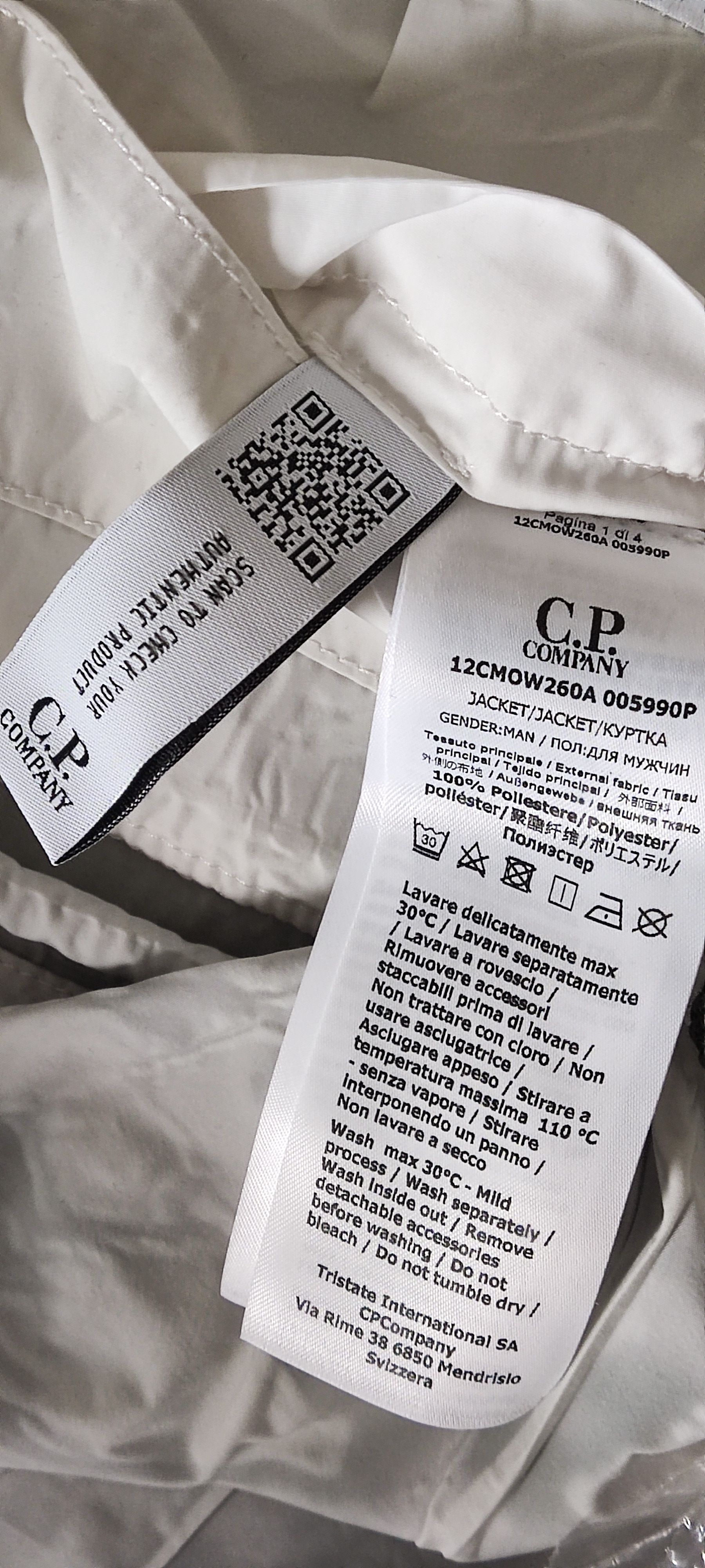 C.P. Company Windbreaker jacket C.P. COMPANY Tracery Size US M / EU 48-50 / 2 - 12 Thumbnail
