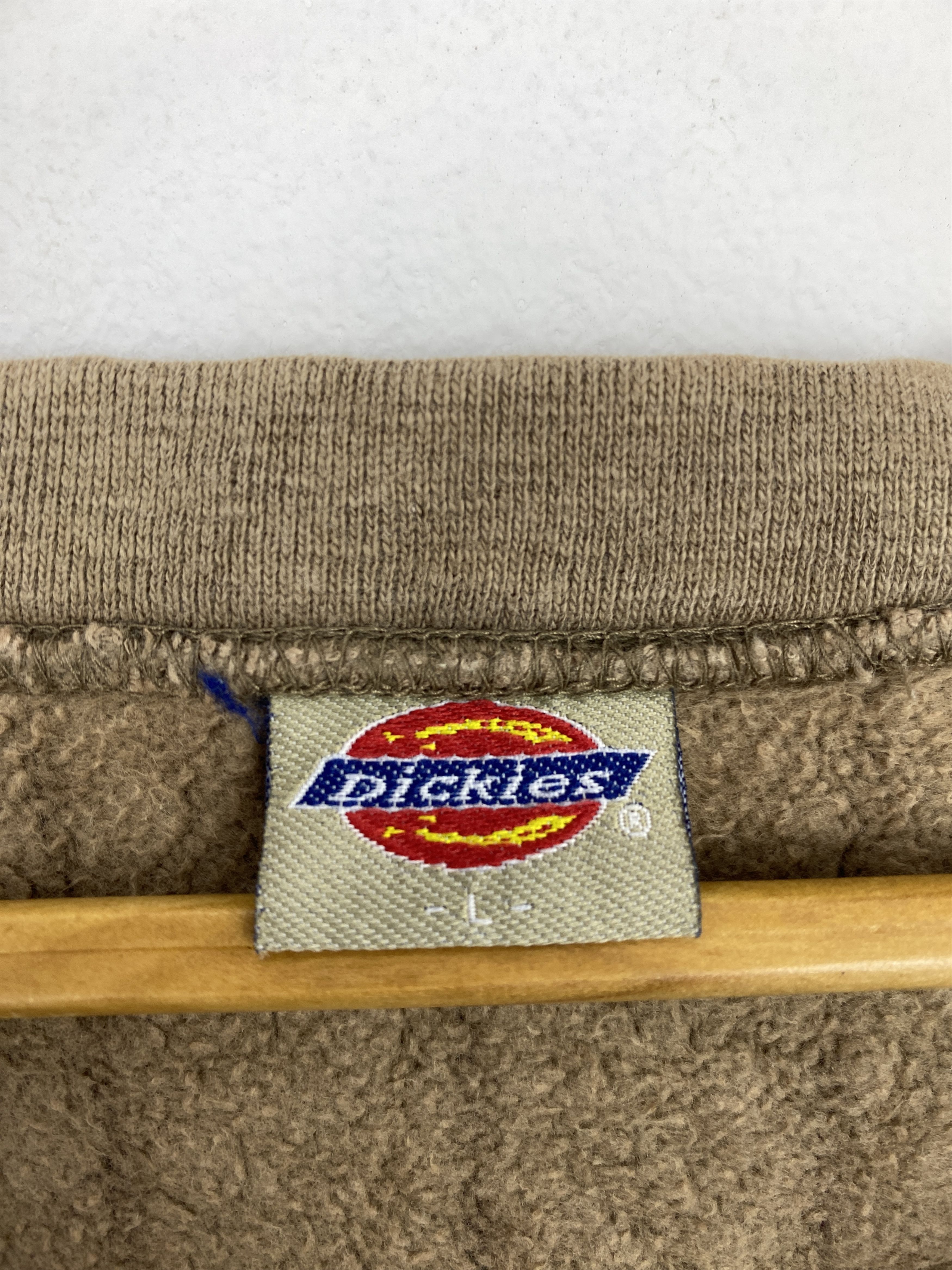 Dickies Vintage Dickies Pinstripe Sweatshirt Cardigan BP0040 Size US L / EU 52-54 / 3 - 5 Thumbnail