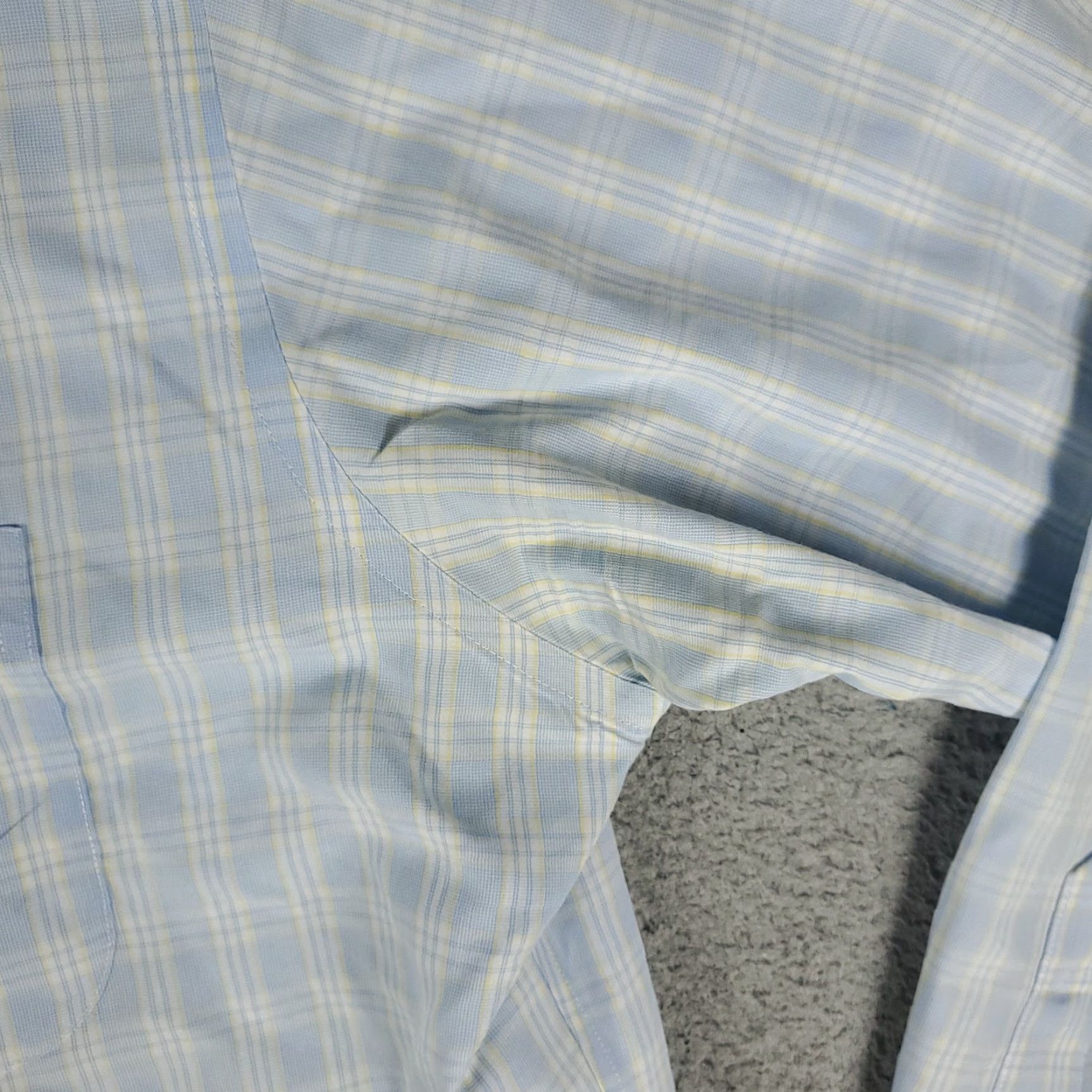 Brooks Brothers Brooks Brothers Shirt Mens 16.5 Blue Plaid Dress Button Up Long Sleeve Size 42R - 3 Thumbnail