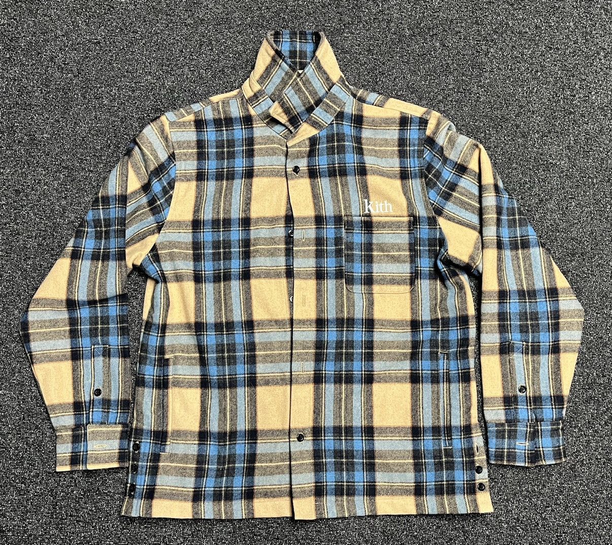 Kith Plaid Ludlow Button Down in Novel Men’s Size M FW22