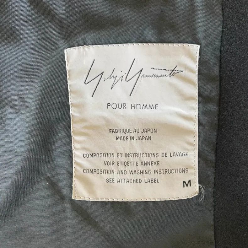 Yohji Yamamoto Yohji Yamamoto 97 aw zip-up silhouette jacket 2501-Nextarro Size US M / EU 48-50 / 2 - 7 Thumbnail
