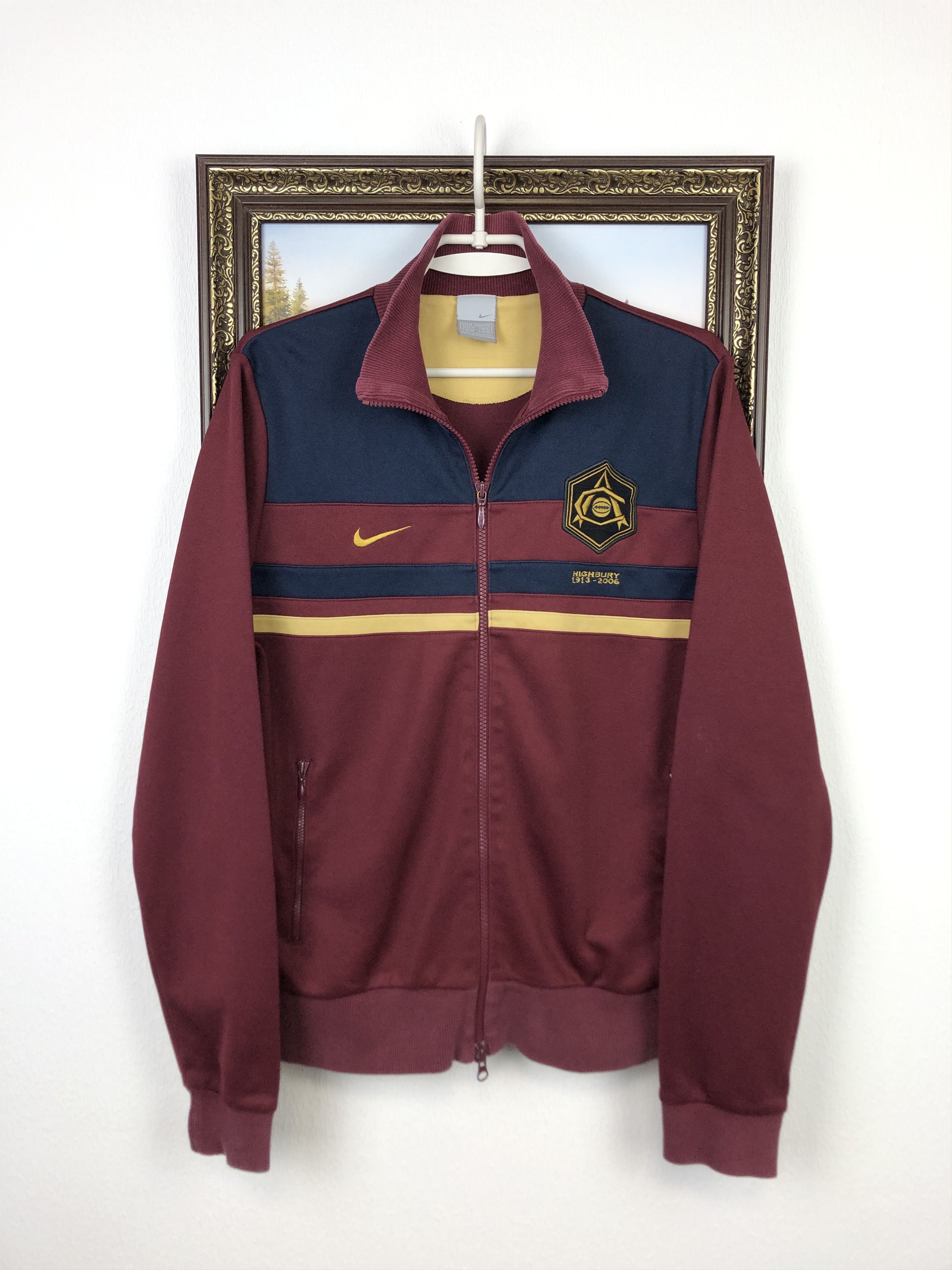 Nike Vintage Nike Arsenal Highbury 2006 Jacket Legend Track Hype Size US M / EU 48-50 / 2 - 1 Thumbnail