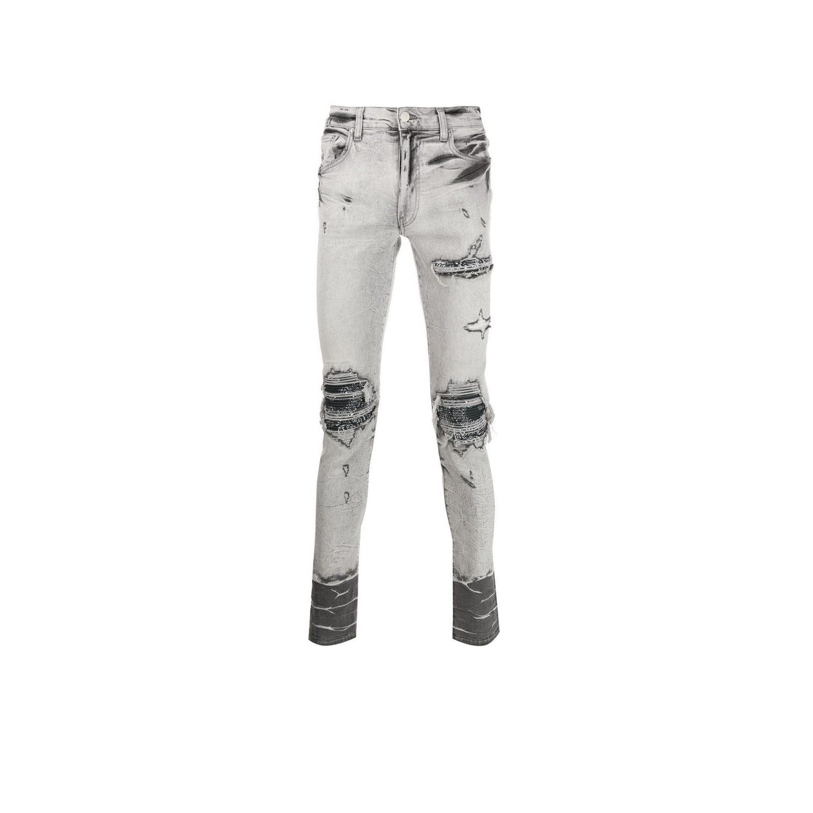 Amiri AMIRI Distressed Slim Fit Jeans Size US 33 - 1 Thumbnail