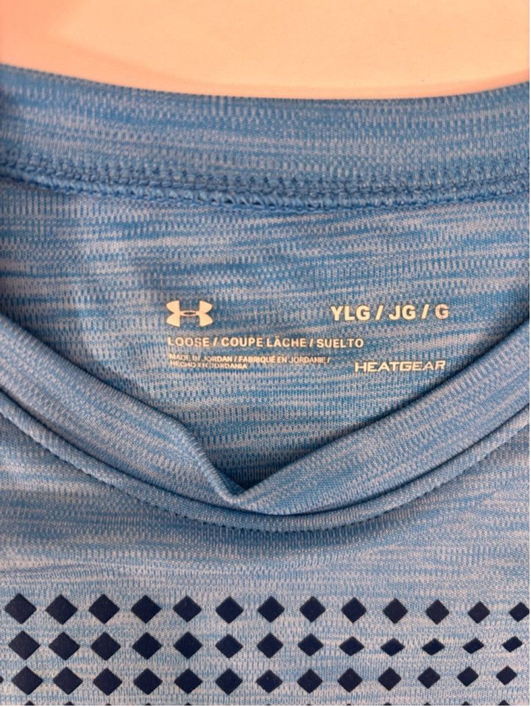 Under Armour Boys Under Armour T-shirt YLG Blue Size US L / EU 52-54 / 3 - 7 Thumbnail