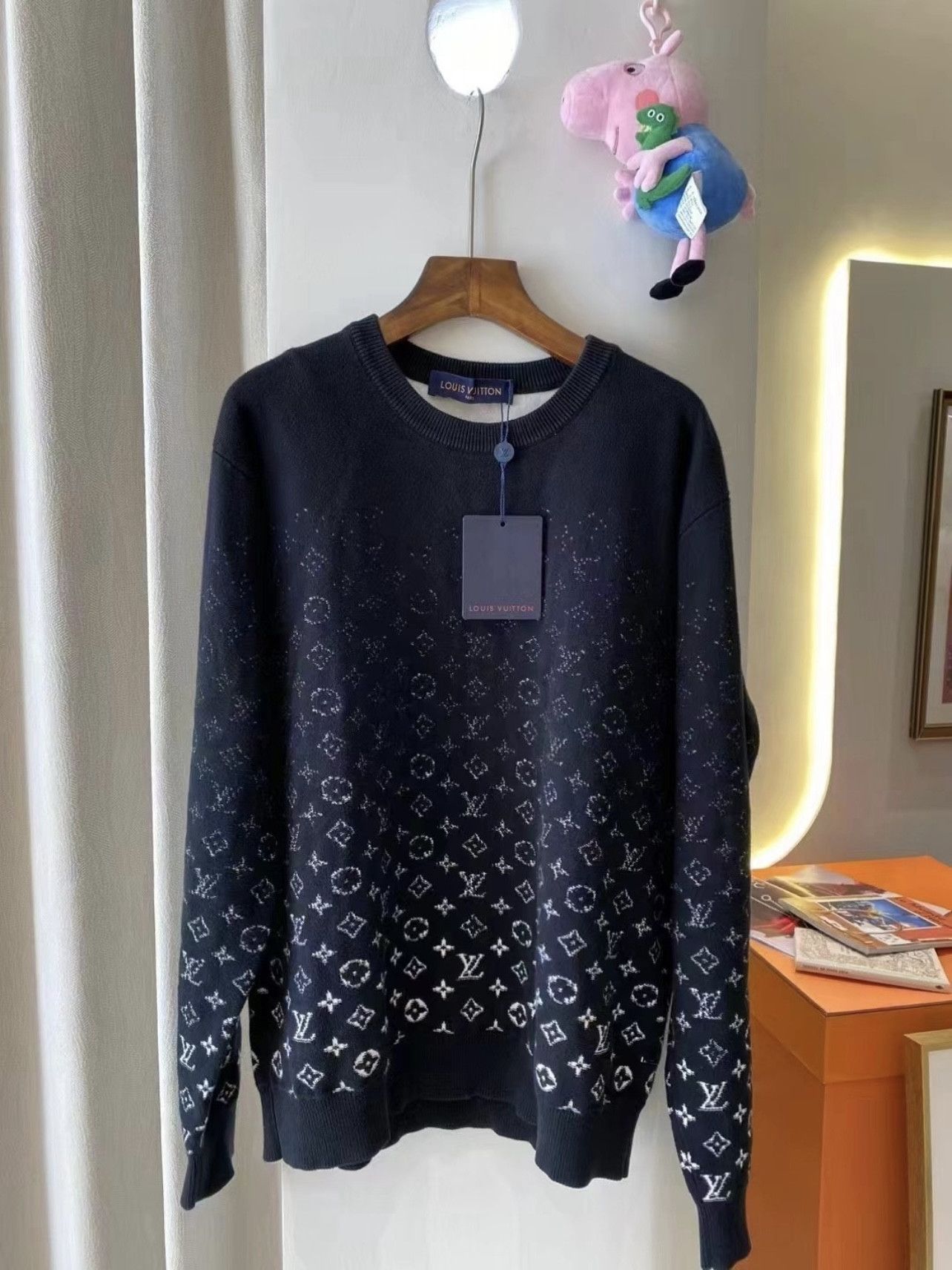 Louis Vuitton Gradient Monogram Fil Coup Sweatshirt Multicolor Men's - US