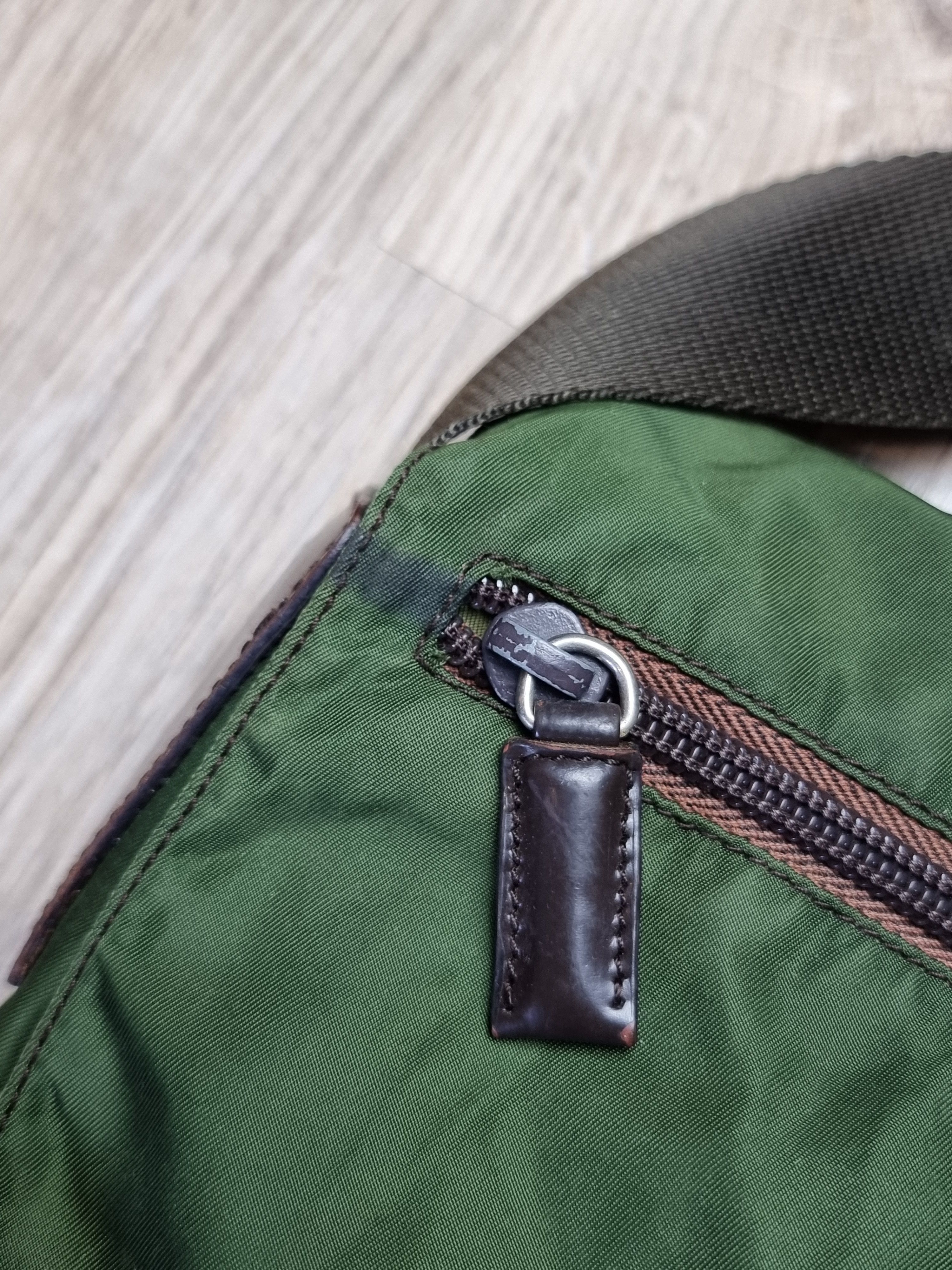 Prada Prada shoulder bag nylon khaki dark green Size ONE SIZE - 15 Thumbnail