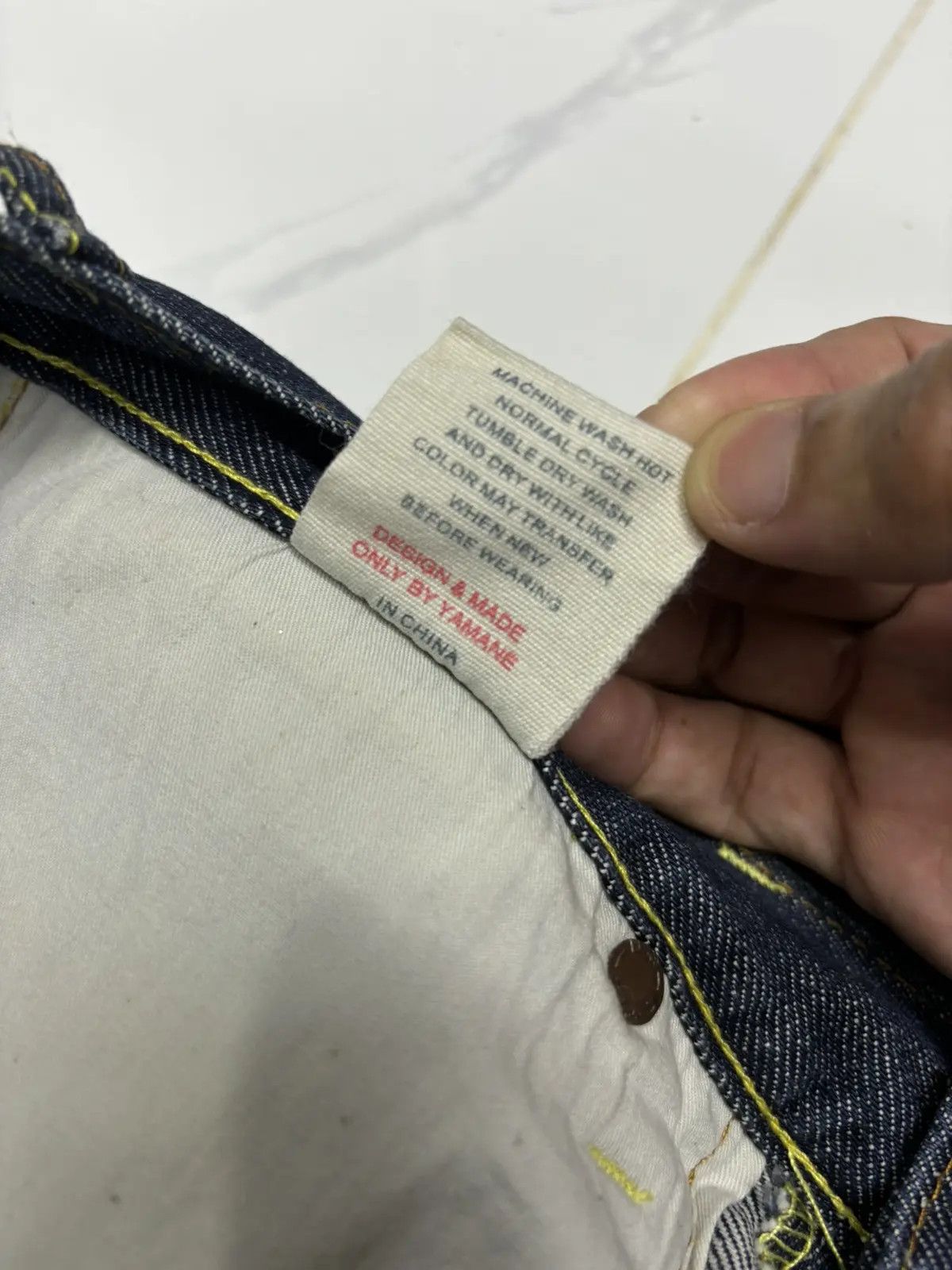 Japanese Brand EVISU JAPAN CUSTOM DAICOCK BAGGY DENIM JEANS Size US 32 / EU 48 - 16 Thumbnail