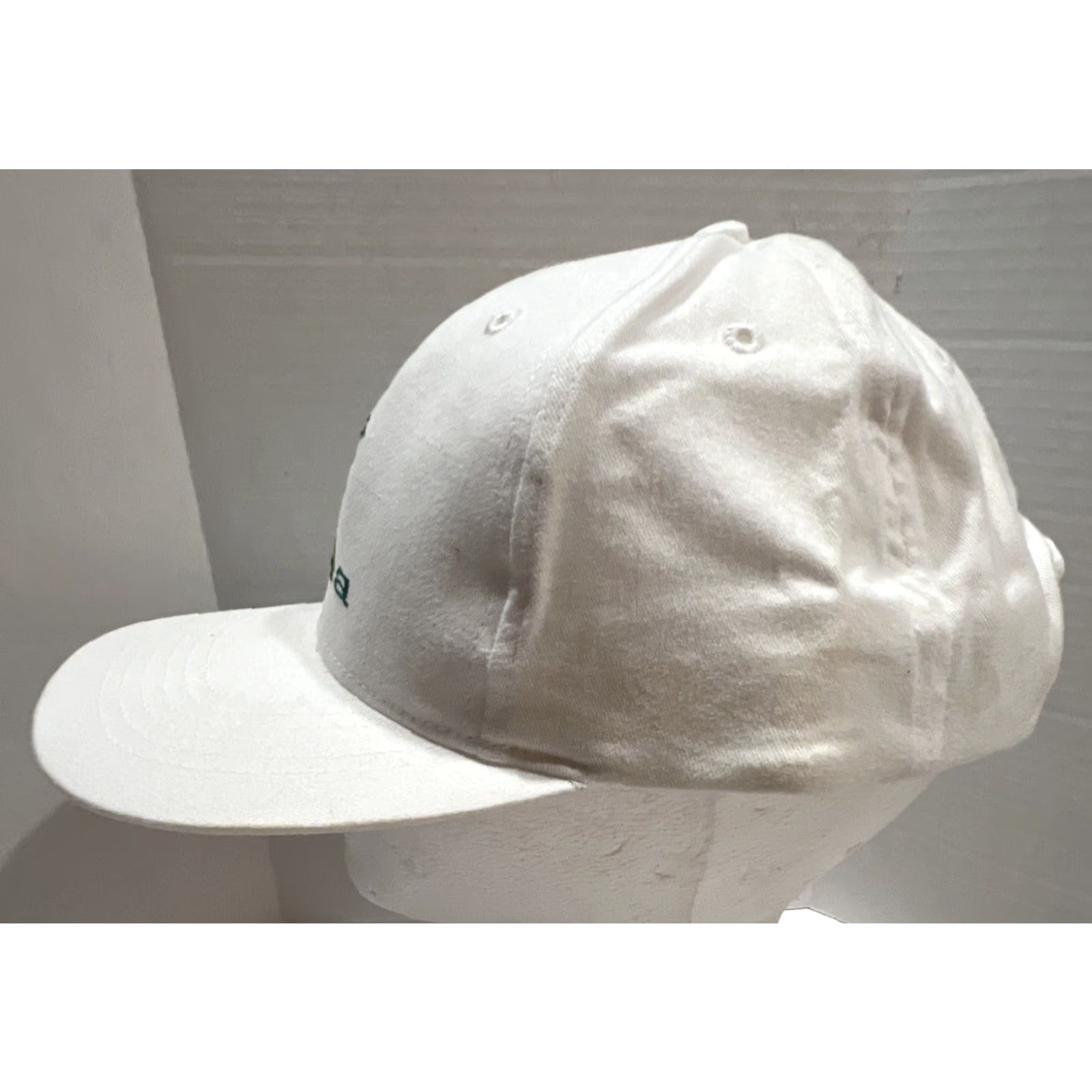 Vintage VINTAGE Kona Snapback Hat White Hawaiian Palm Tree Sun Adjustable Mens One Size Size ONE SIZE - 4 Thumbnail
