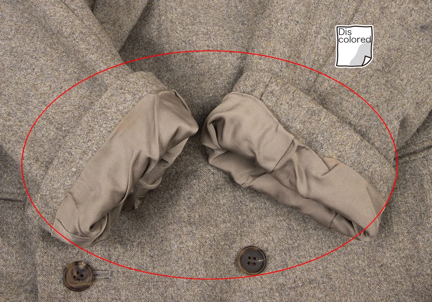 Issey Miyake Wool Nylon Shoulder Double Jacket in Beige M Size US M / EU 48-50 / 2 - 6 Thumbnail