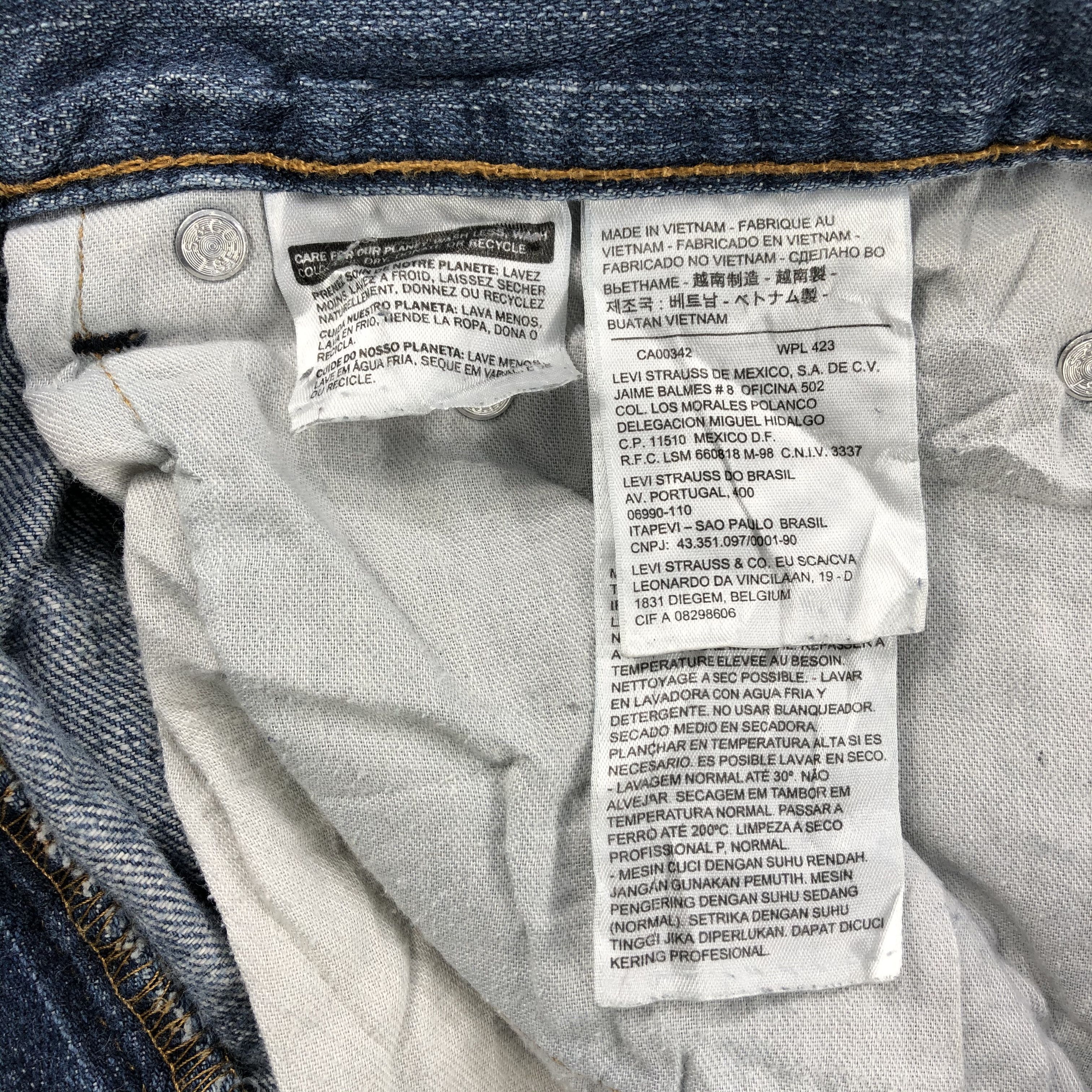 Levi's Vintage Levis 559 Jeans-J976 Size US 35 - 10 Thumbnail