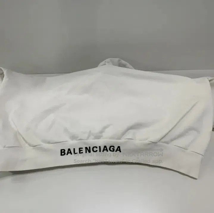 Balenciaga Balenciaga White Casual Hoodie with Heart Print. Size US S / EU 44-46 / 1 - 8 Thumbnail