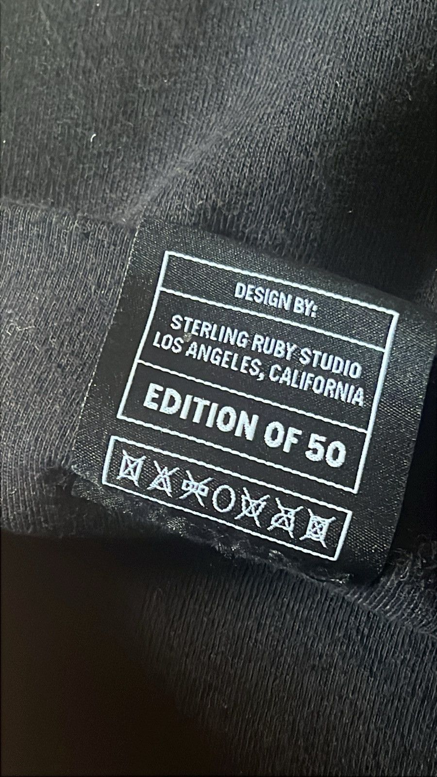 Raf Simons × Sterling Ruby SR Studios LA CA Sterling Ruby Skull Crewneck 1/50 Lmtd ED Size US M / EU 48-50 / 2 - 6 Thumbnail