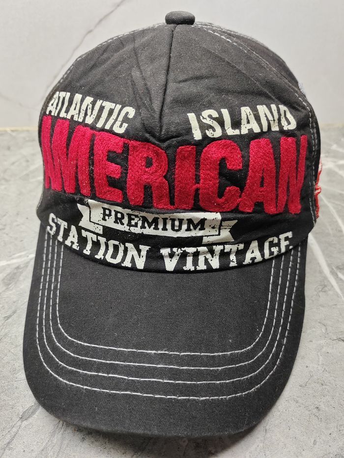 Vintage Vintage American Premium Distressed Style Hat Cap Size ONE SIZE - 1 Thumbnail