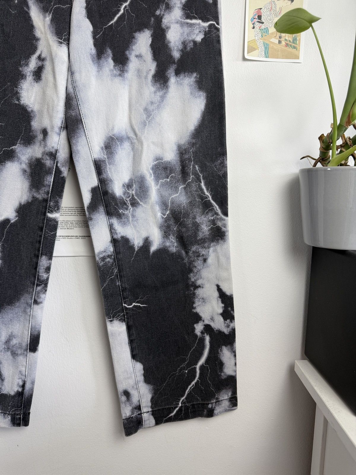 Jaded London Jaded London lighting cloud skate fit pants 32x30 baggy swag Size US 32 / EU 48 - 5 Thumbnail