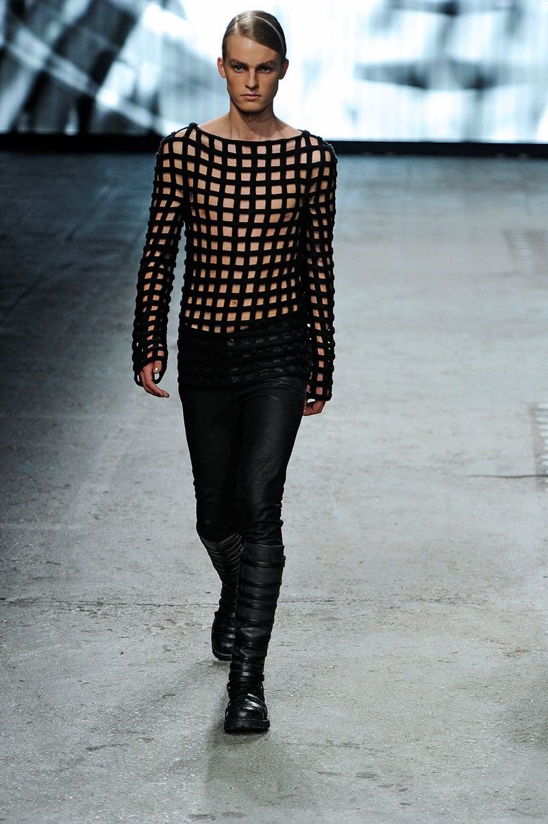 Gareth Pugh Gareth Pugh SS12 Cage Strap Leather Boots Size US 11 / EU 44 - 15 Thumbnail