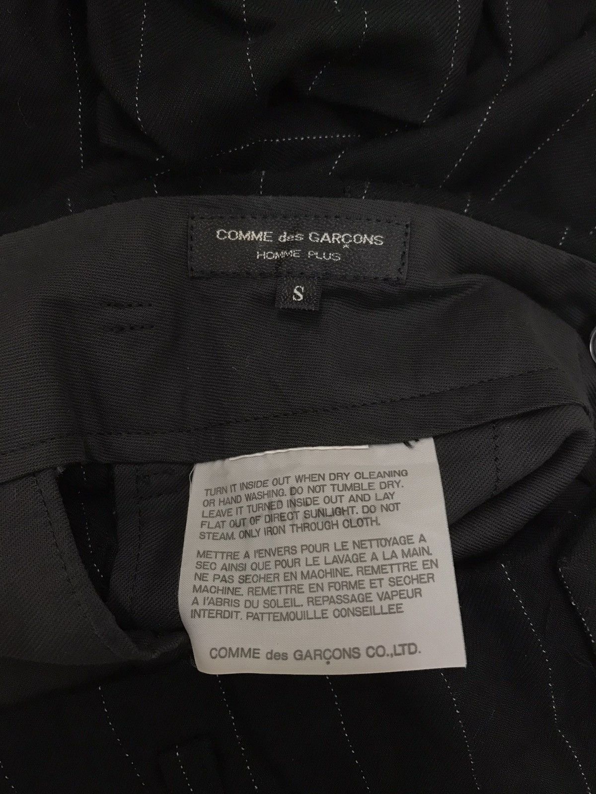 Comme des Garcons Homme Plus 90s Comme Des Garcons Wool Trousers Size US 30 / EU 46 - 3 Thumbnail