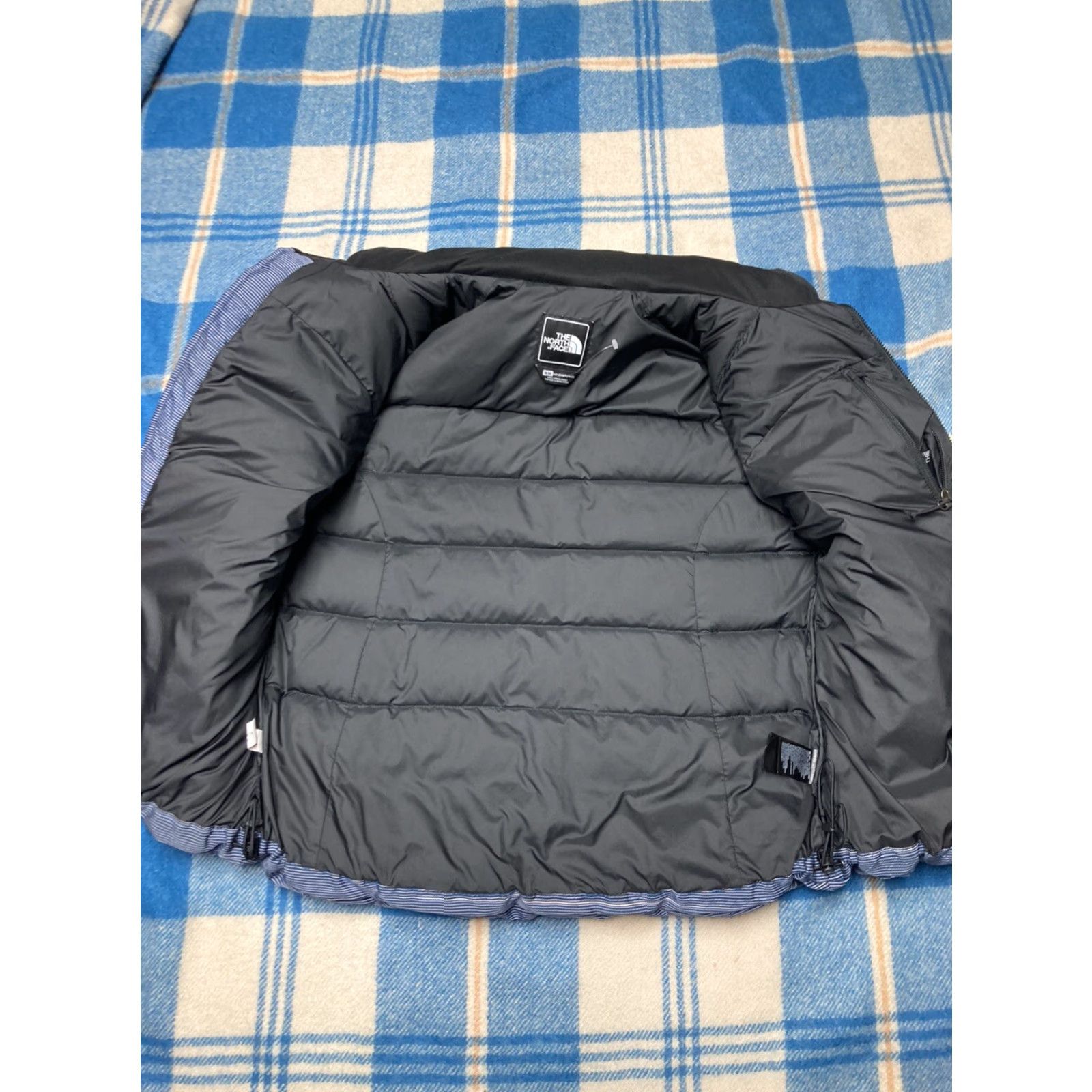 The North Face VINTAGE The North Face 700 Goose Down Vest Women Medium Puffer Jacket Winter blue 3m design Mens Womens Size M / US 6-8 / IT 42-44 - 7 Thumbnail