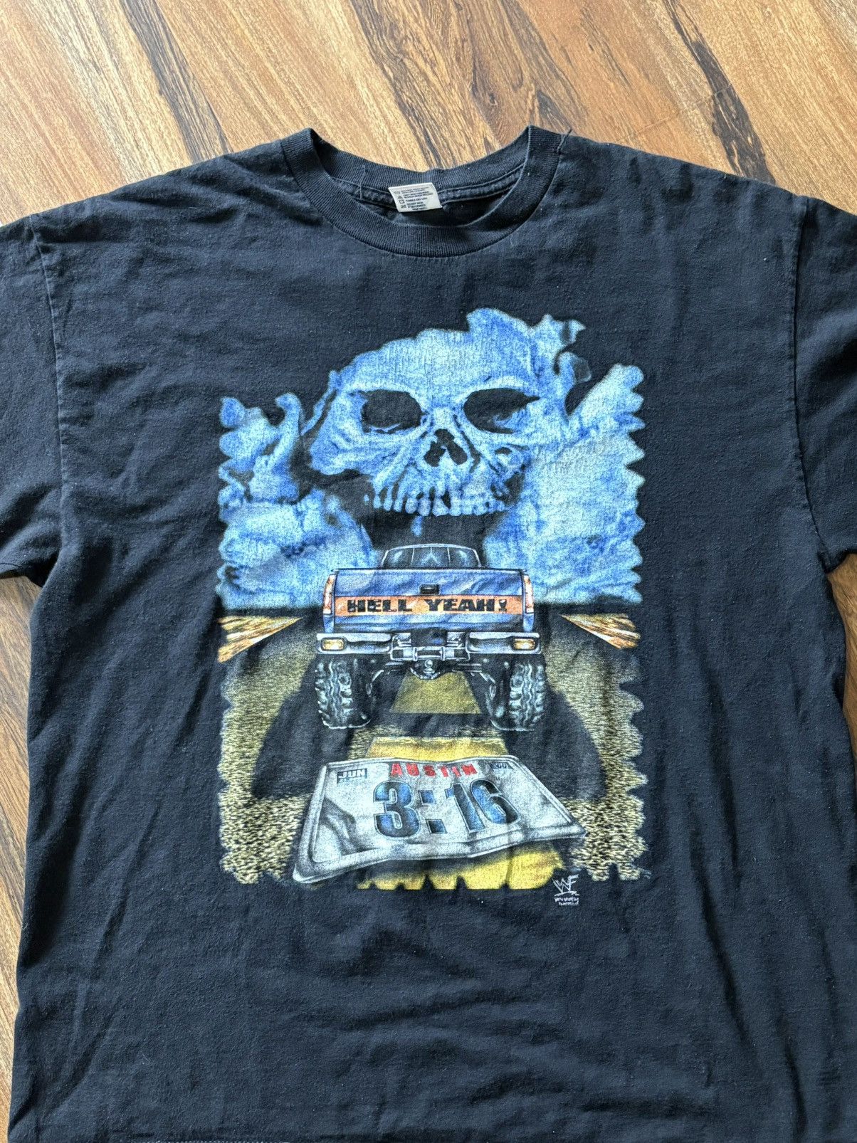 WWE Vintage 1998 Built Stone Cold Tough Austin 3:16 wrestling Size US XL / EU 56 / 4 - 1 Thumbnail