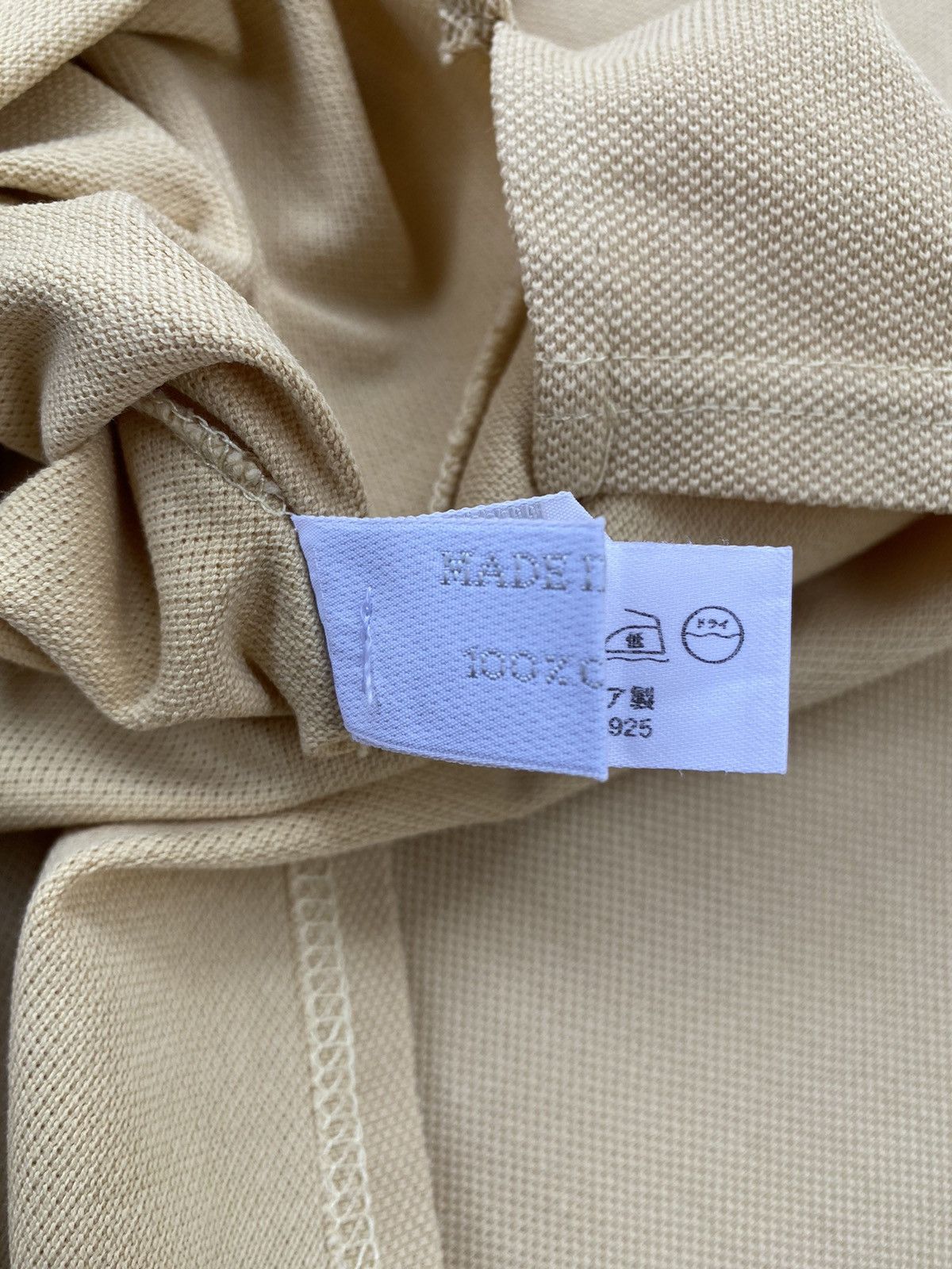 Prada Vintage Prada Beige Polo Shirt Size US S / EU 44-46 / 1 - 7 Thumbnail