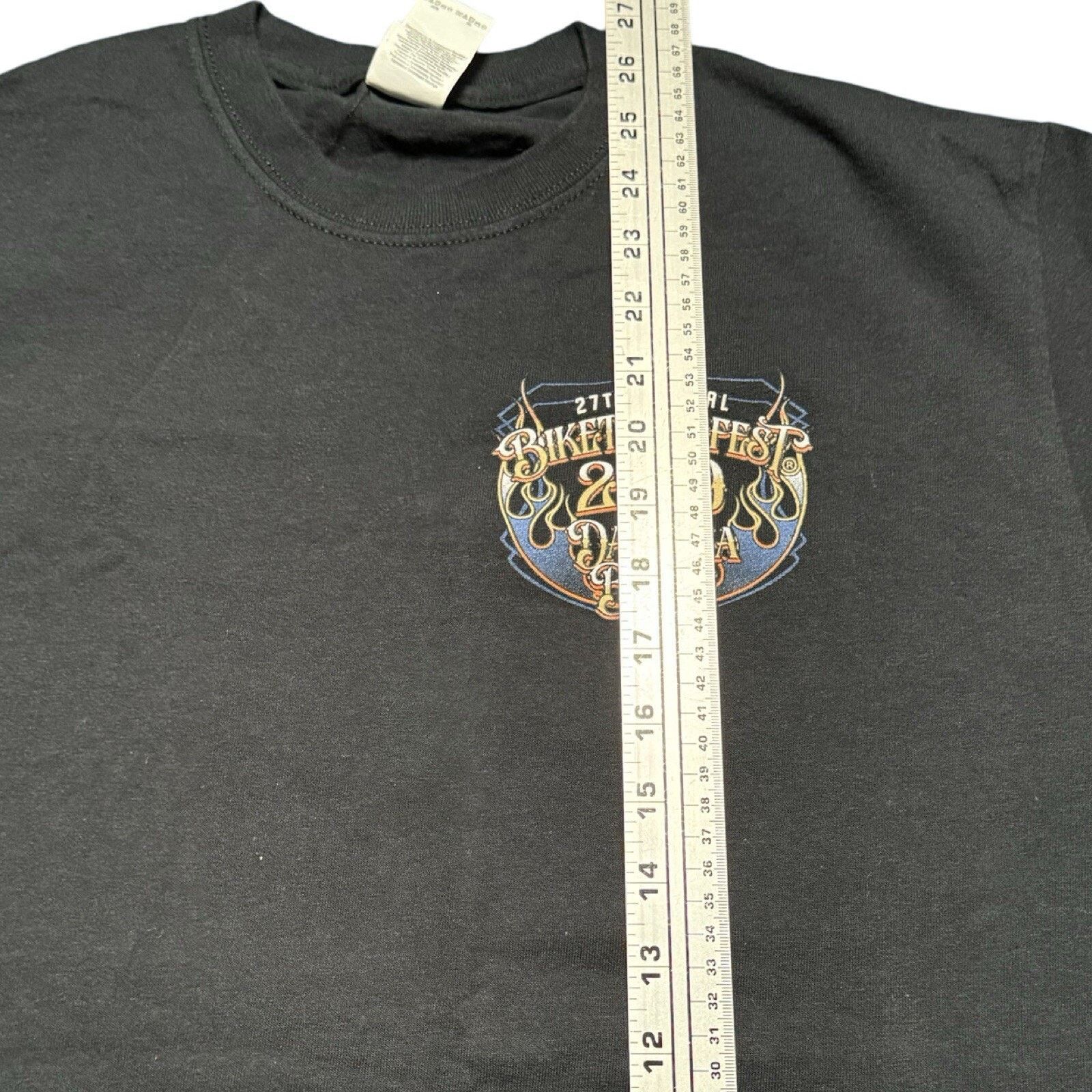 Other Y2K 2019 Daytona Beach Bike Week Graphic T Shirt L Biker Size US L / EU 52-54 / 3 - 6 Thumbnail