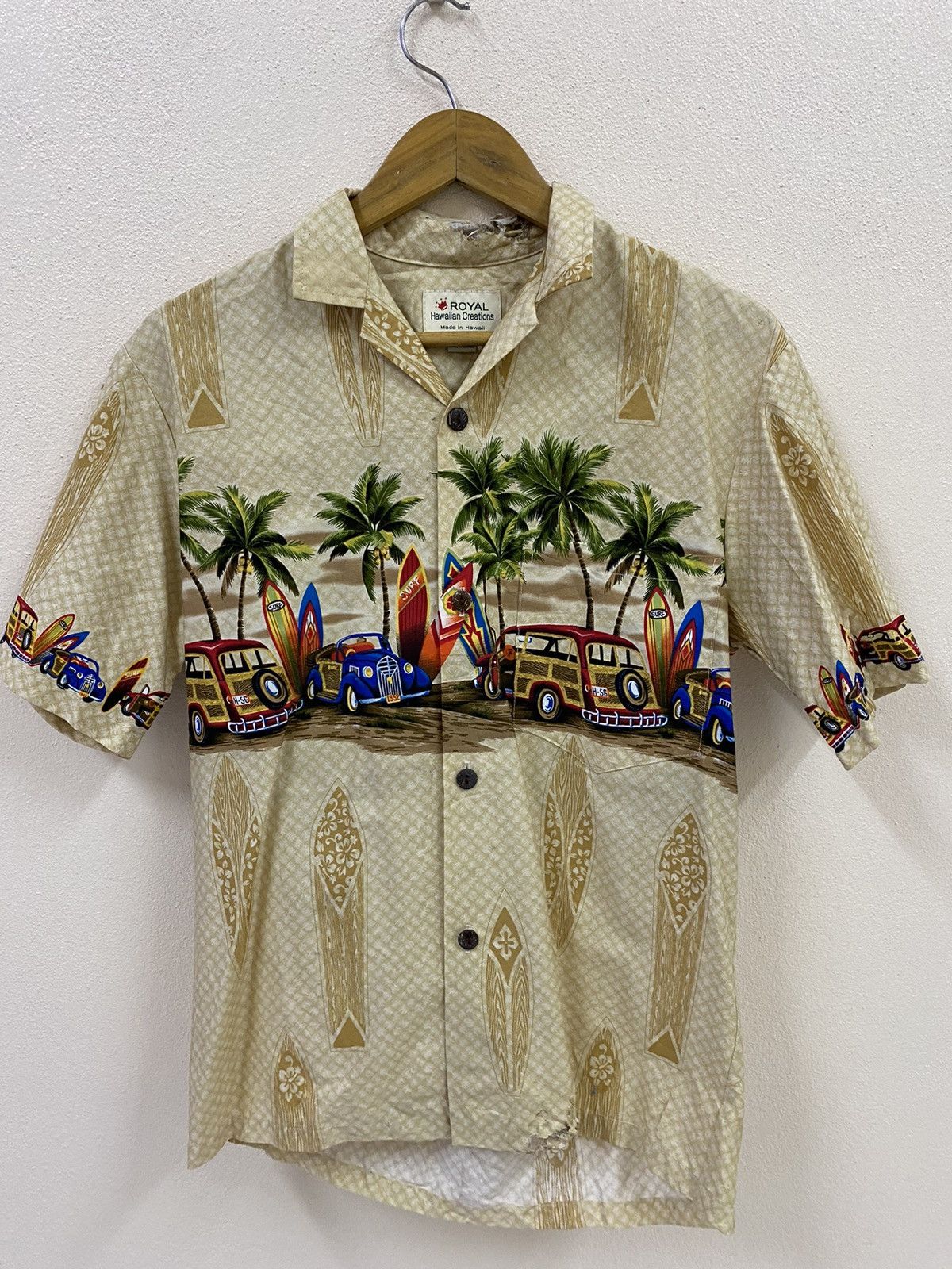 Other Rare Vtg Hawaian Shirt ( Damage ) Size US M / EU 48-50 / 2 - 1 Thumbnail