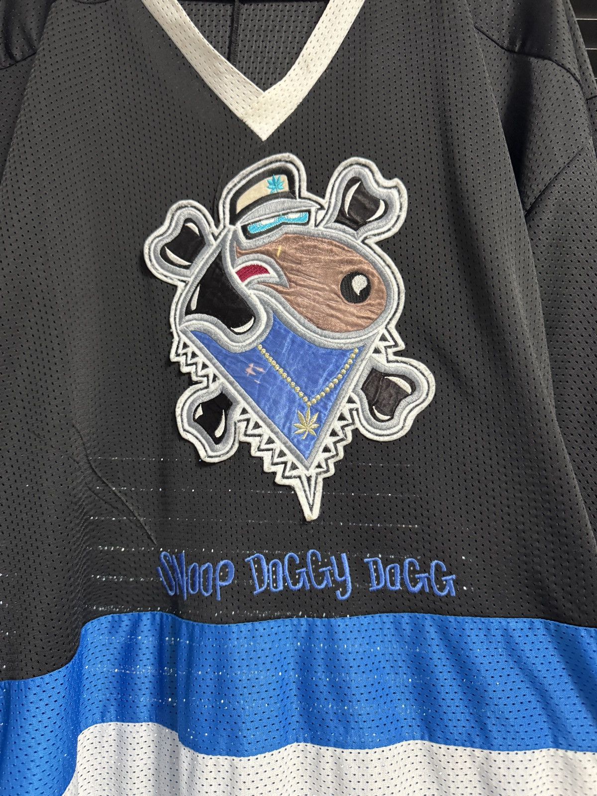 Vintage Vintage 90s Snoop Dogg Hockey Jersey Size US XL / EU 56 / 4 - 3 Thumbnail