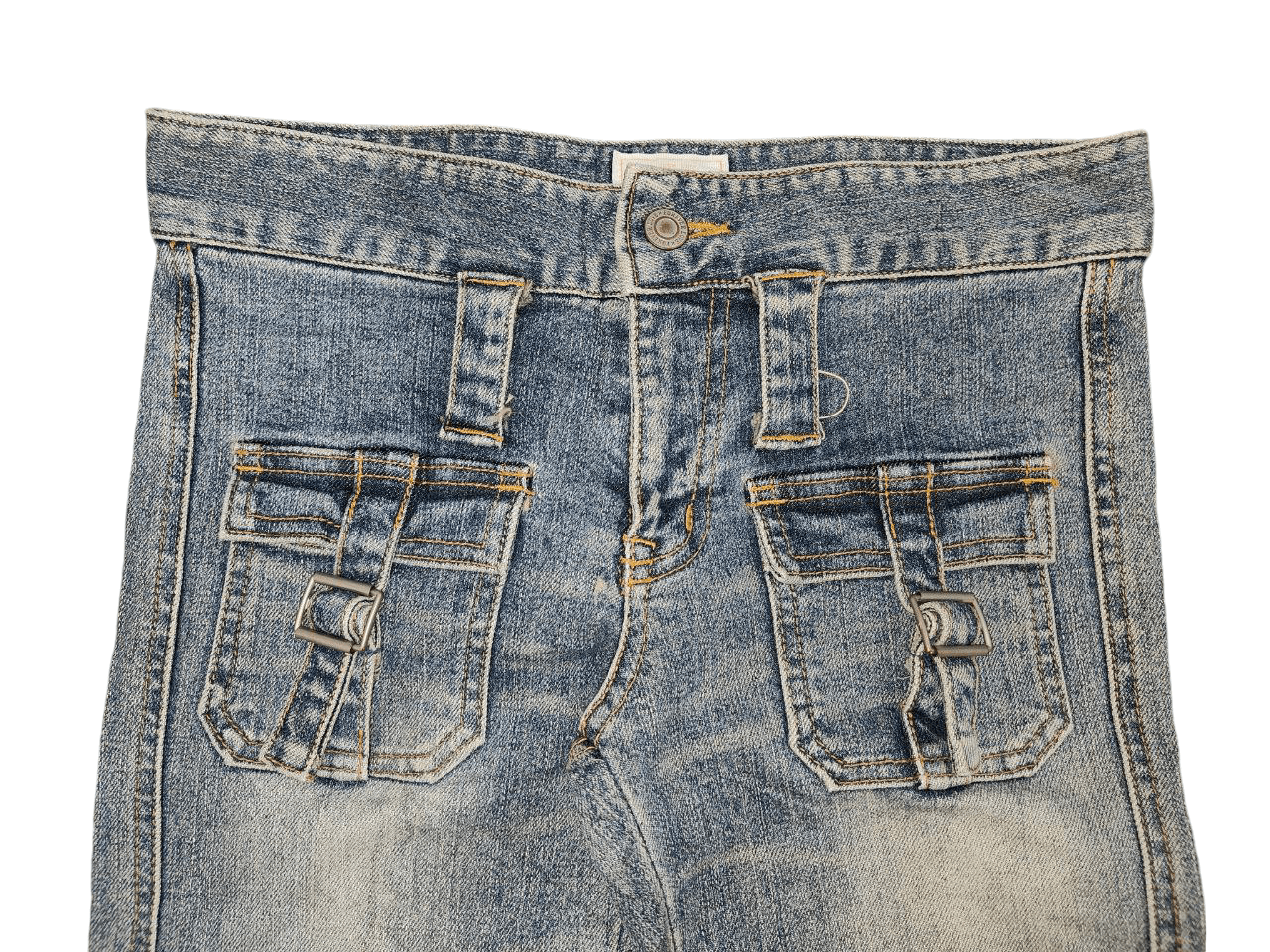 Japanese Brand Forever Love Flare Denim Size 29" - 5 Thumbnail