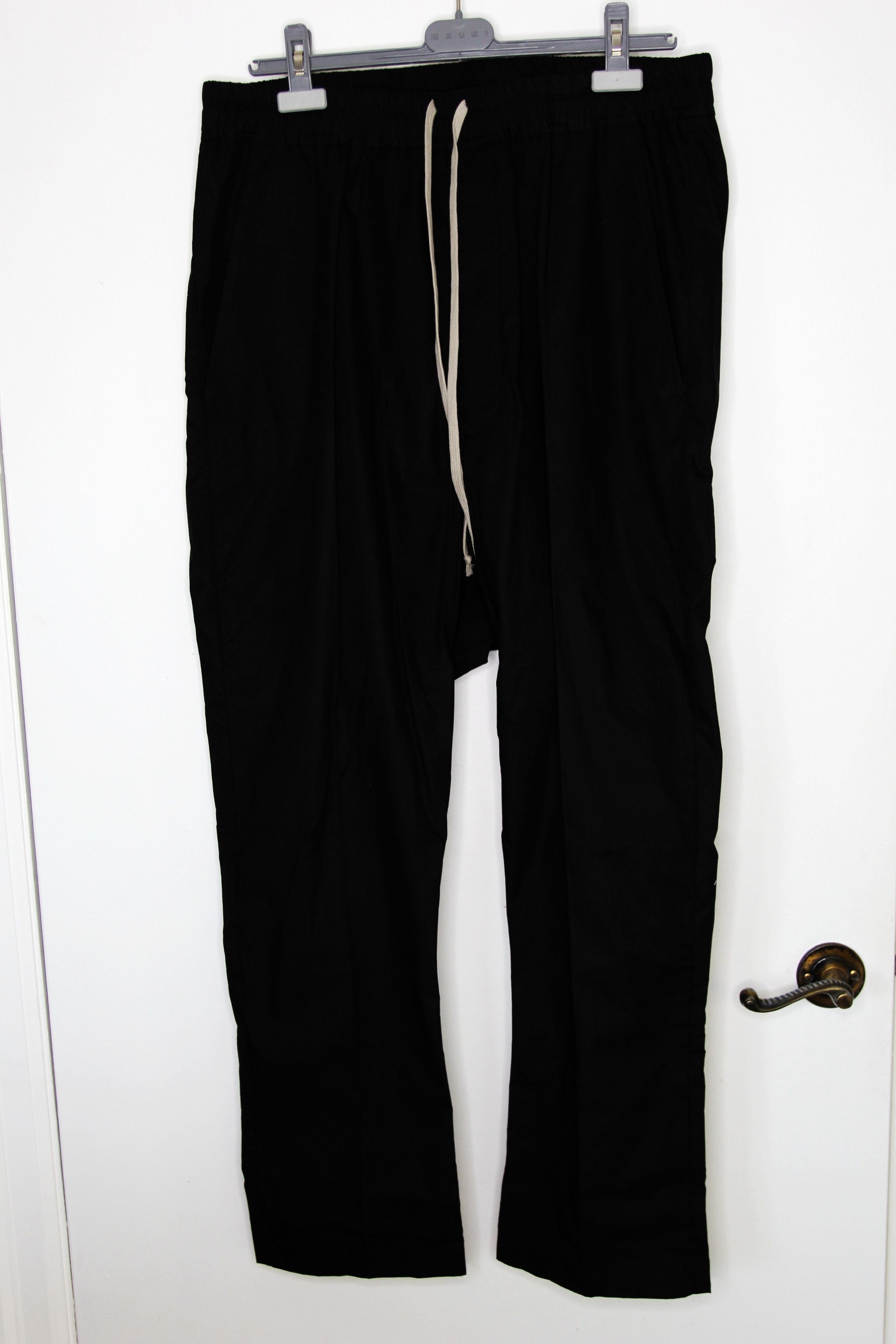 【美品】RICK OWENS DRAWSTRINGS LONG size50 Rick Owens リックオウエンス トラウザーズパンツ DRAWSTRING LONG