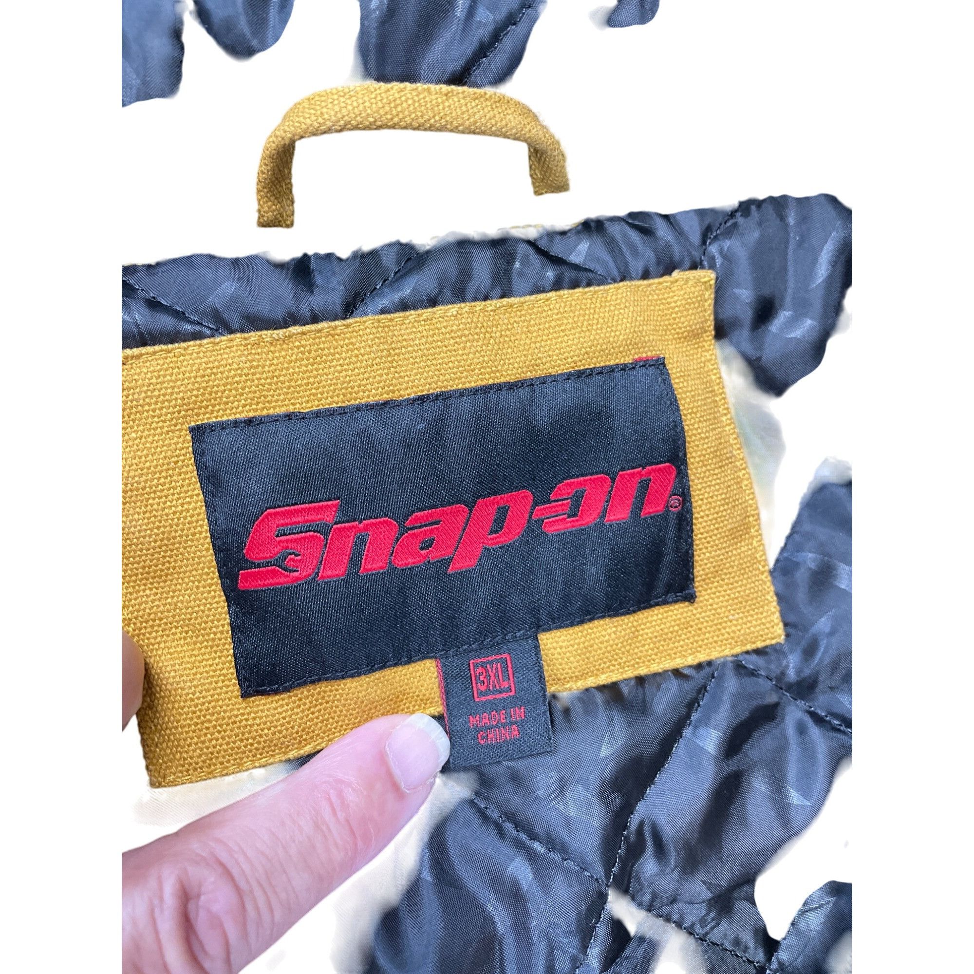 Other Snap-On Tools Mens Traditional Mustard golden work jacket qu Size US XXL / EU 58 / 5 - 9 Thumbnail