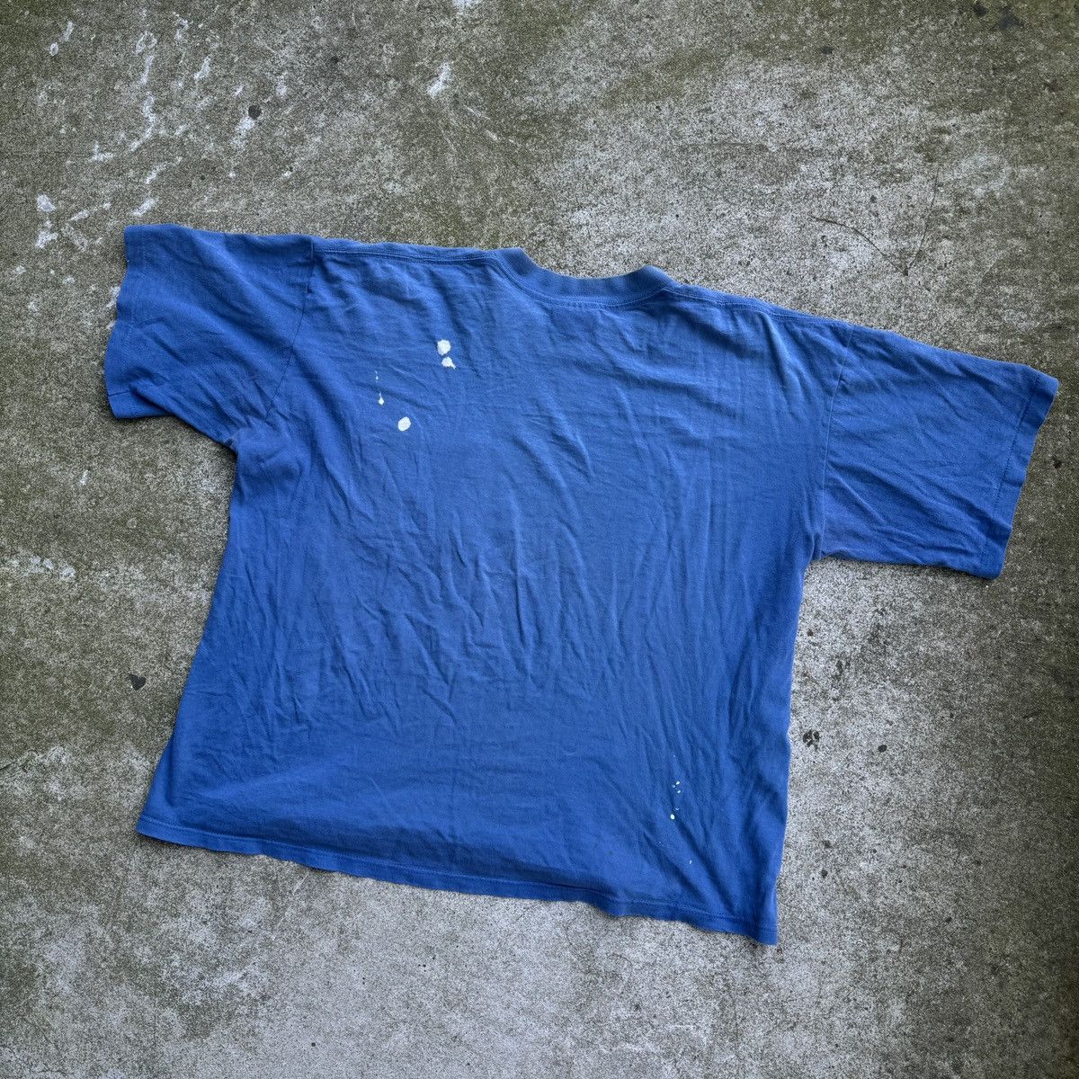 Vintage 90s Thrashed Faded Distressed Pocket Tee ERD Grunge Size US M / EU 48-50 / 2 - 10 Thumbnail