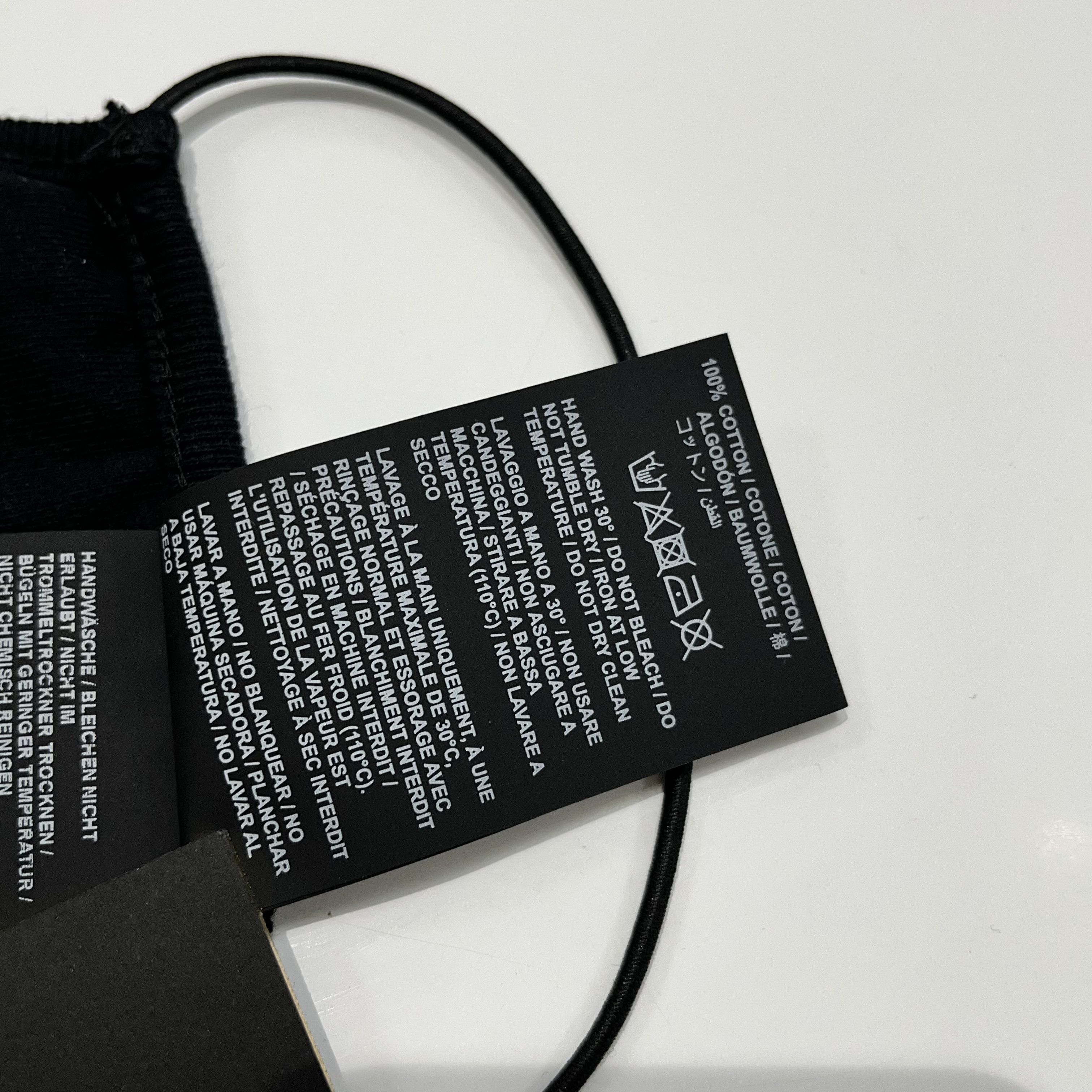 Palm Angels Palm Angels Face Mask Black Size ONE SIZE - 5 Thumbnail