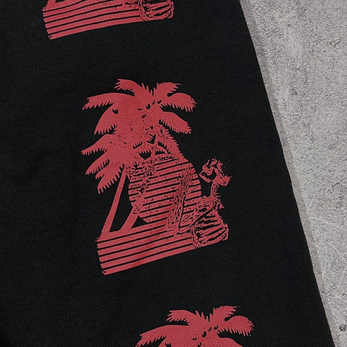 Palm Angels Palm Angels Black Sun Poetry Joger Sweatpants Size S Size US 30 / EU 46 - 3 Thumbnail