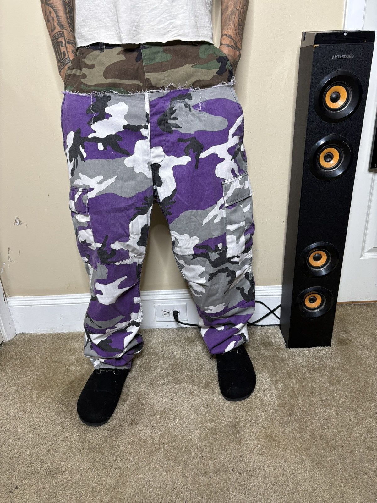 Other Custom Camo Double Pants Size US 35 - 1 Thumbnail